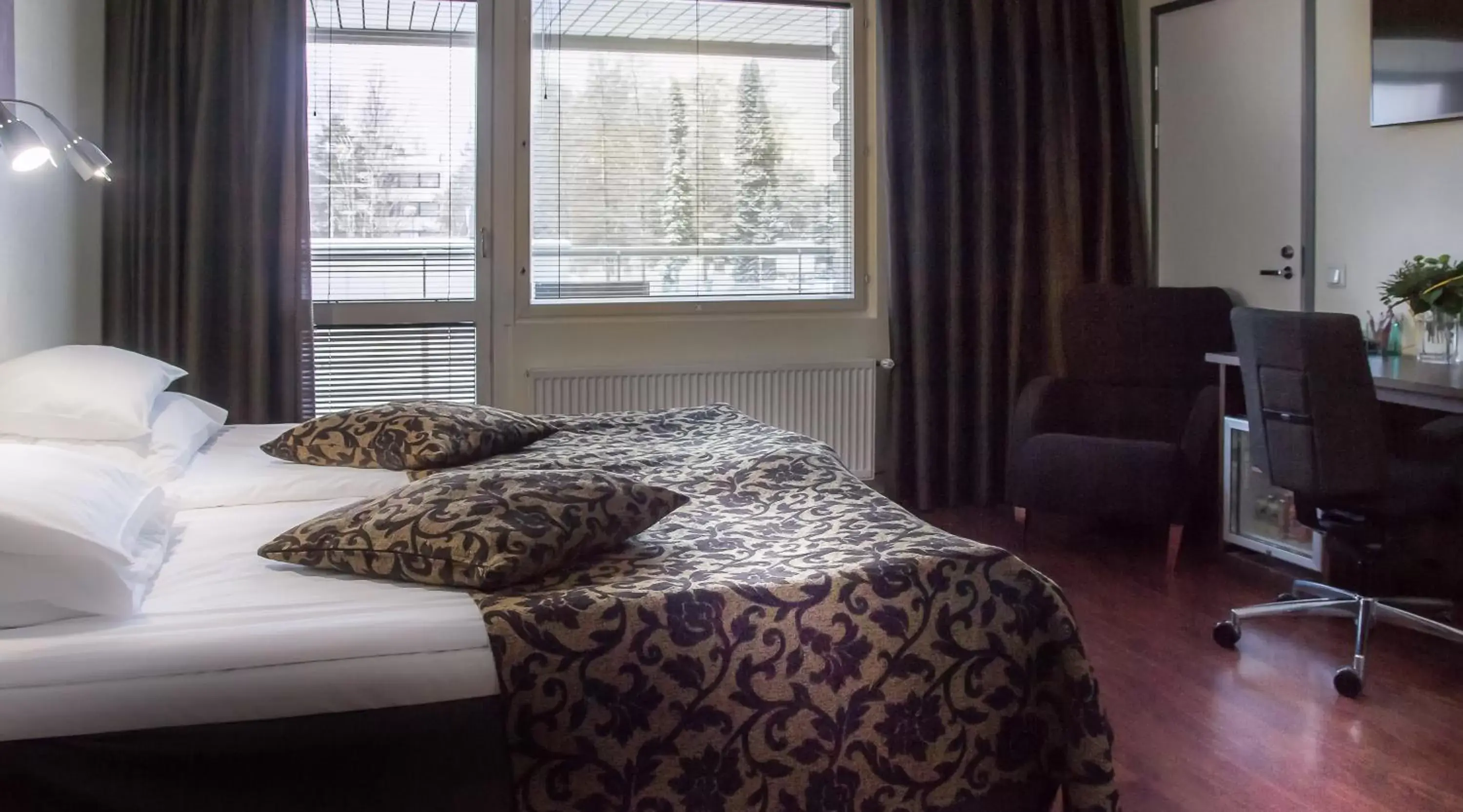 Photo of the whole room, Bed in Original Sokos Hotel Valjus Kajaani