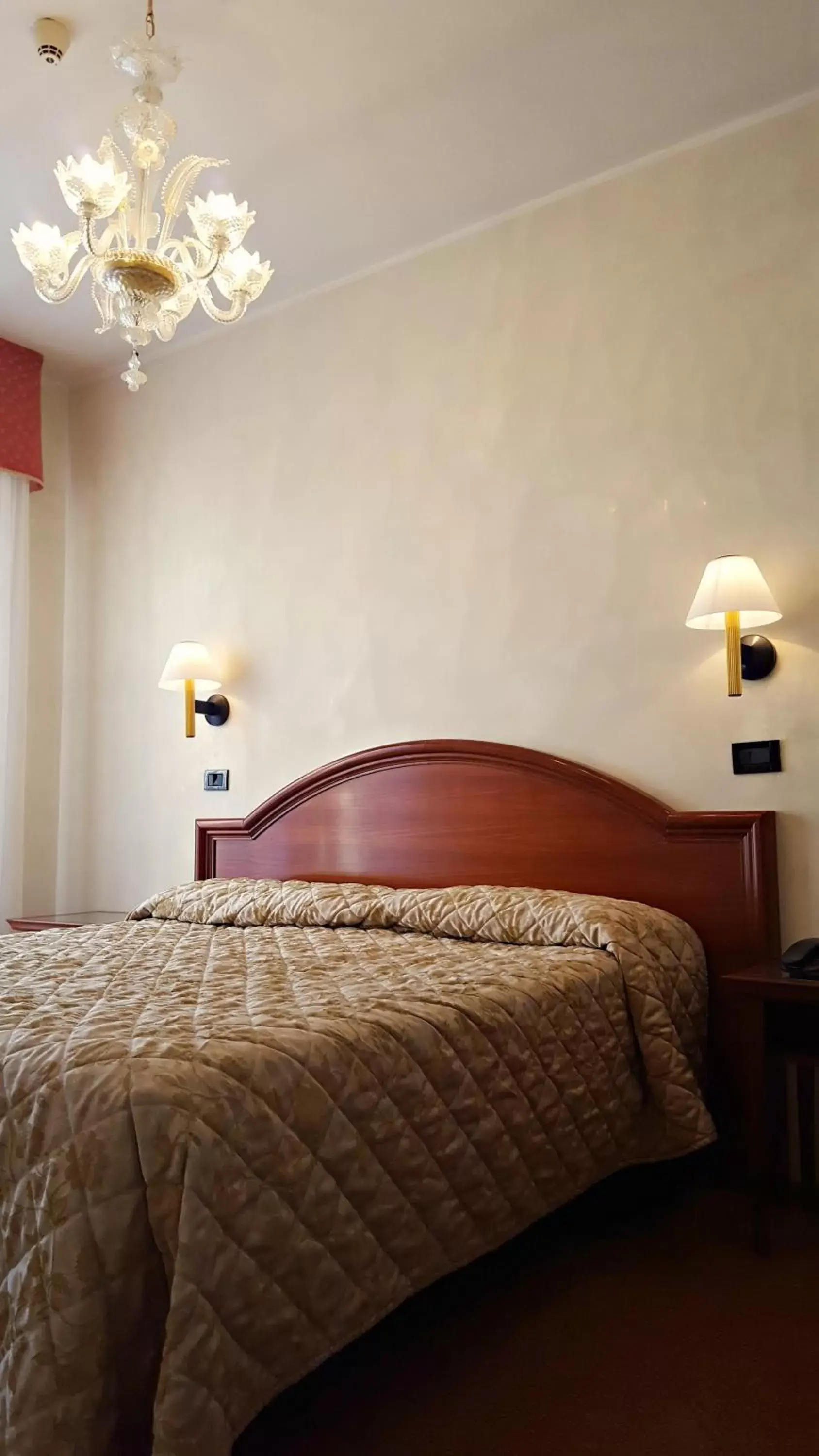 Bed in Hotel Carlton Capri