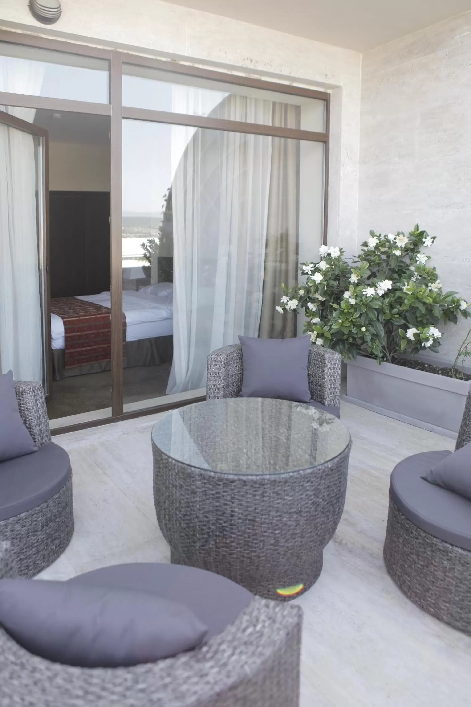 Balcony/Terrace, Seating Area in Citrus Hotel