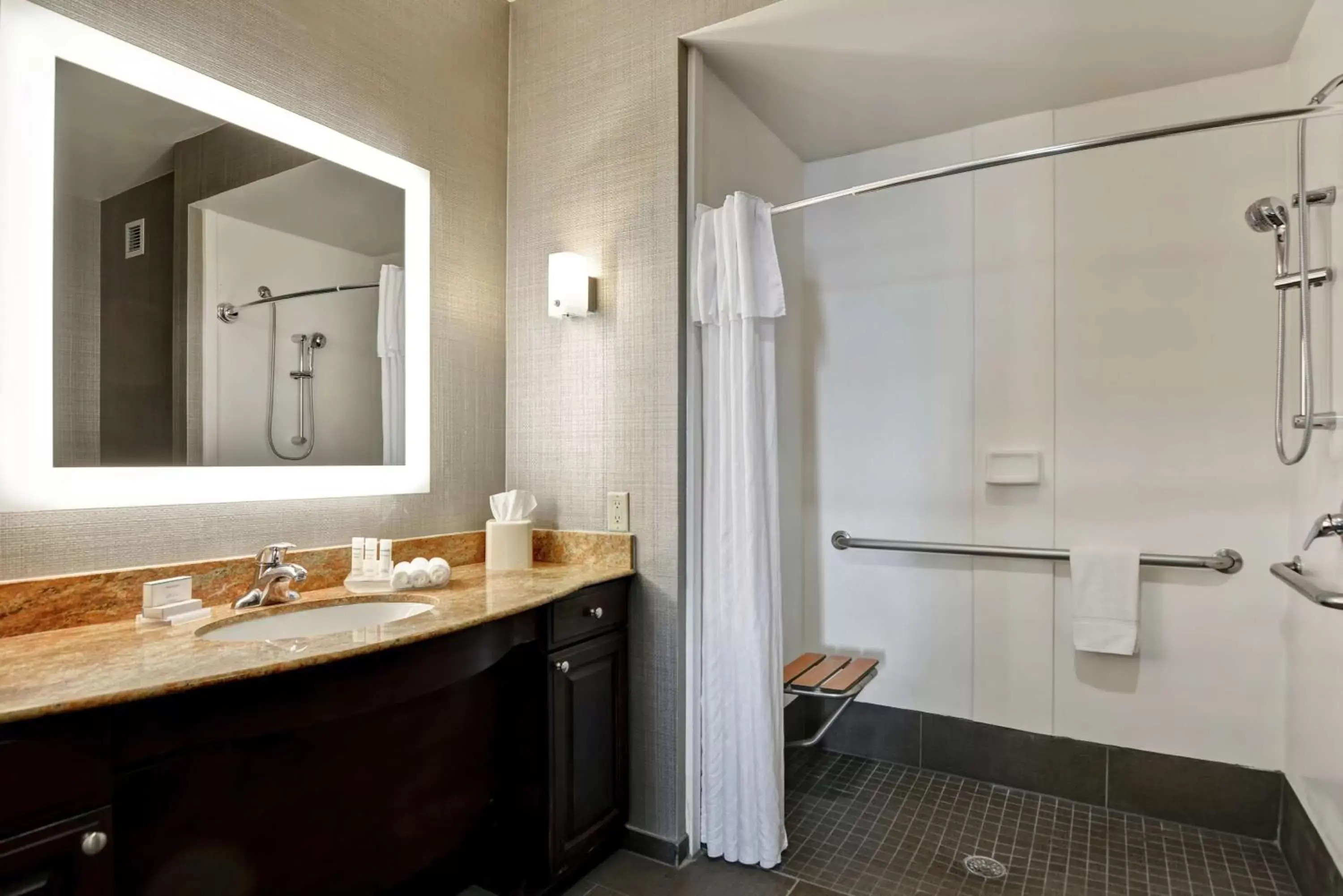 Bathroom in Homewood Suites by Hilton Amarillo