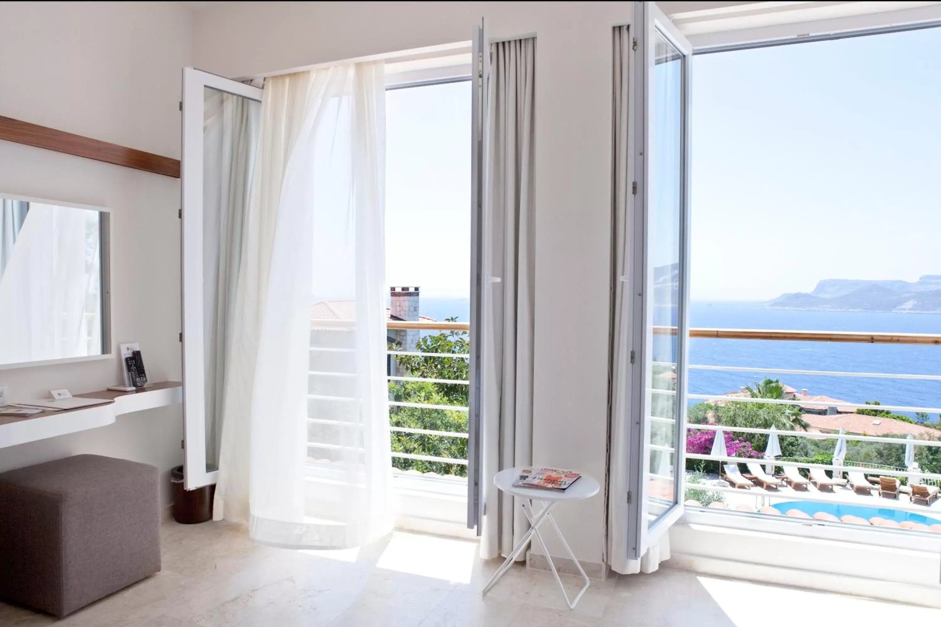 View (from property/room), Bed in Olea Nova Hotel View (from property/room), Bed in Olea Nova Hotel