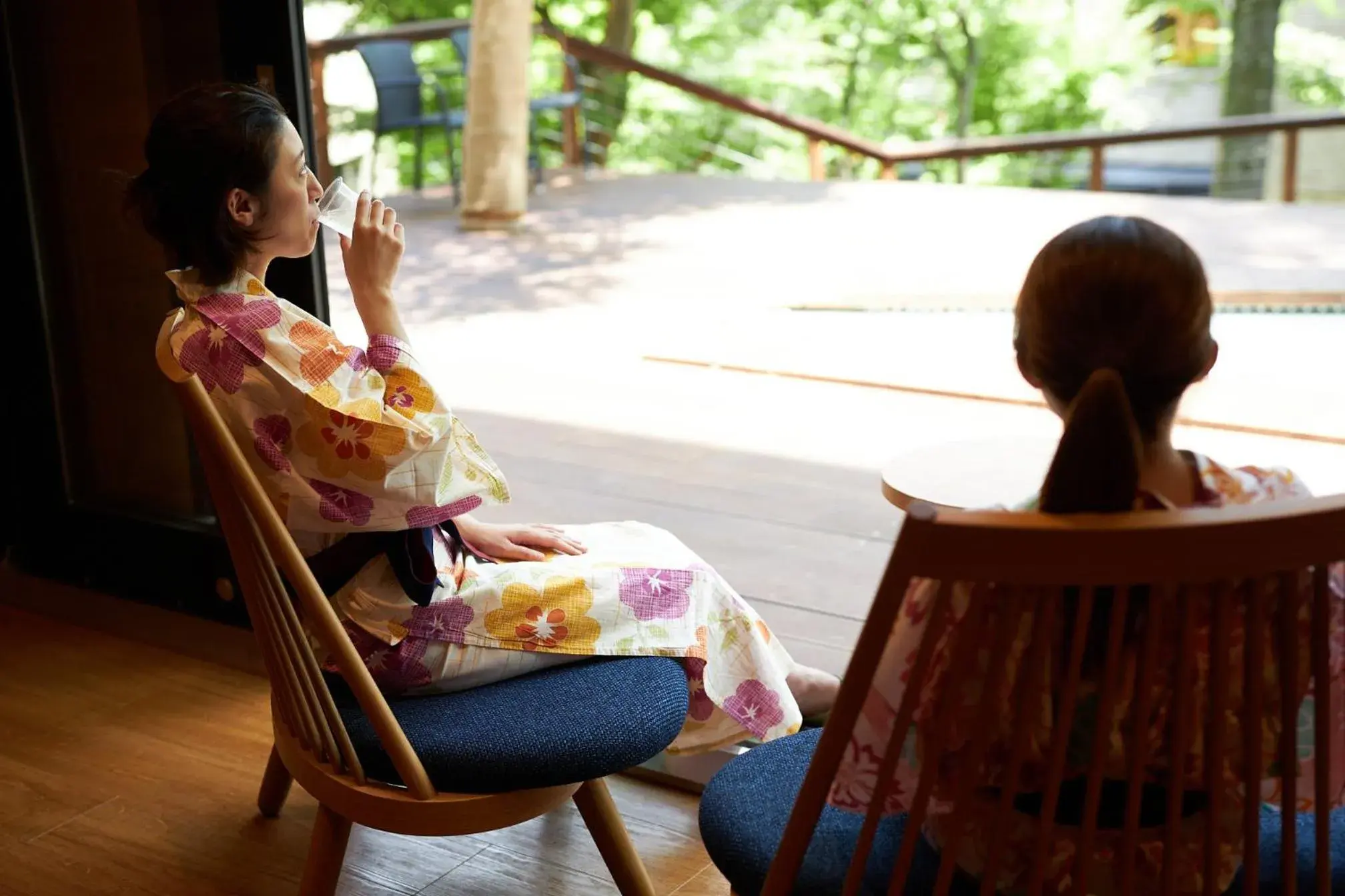 People in Hakone Yutowa