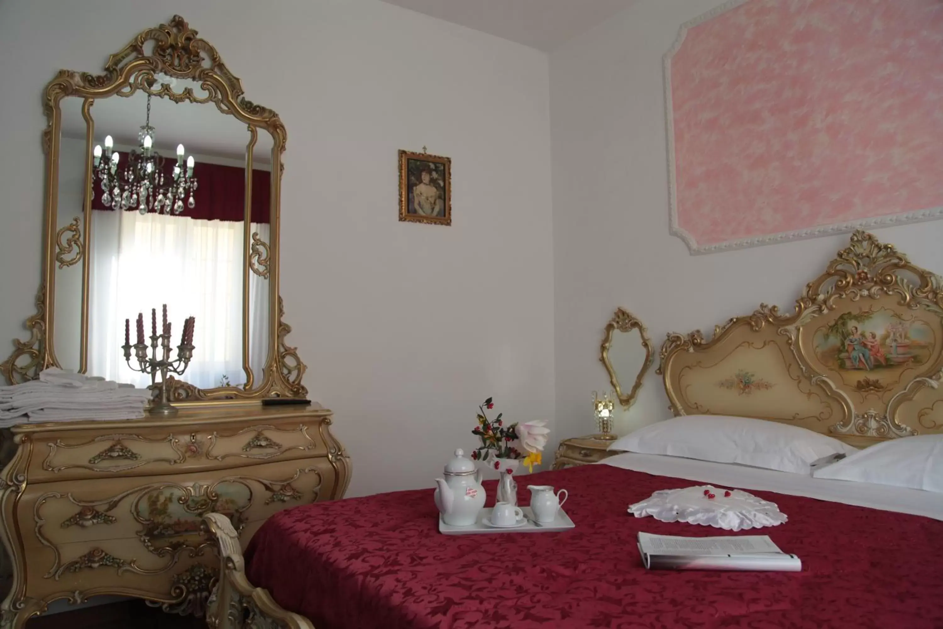 Bed in Casa del Girasole