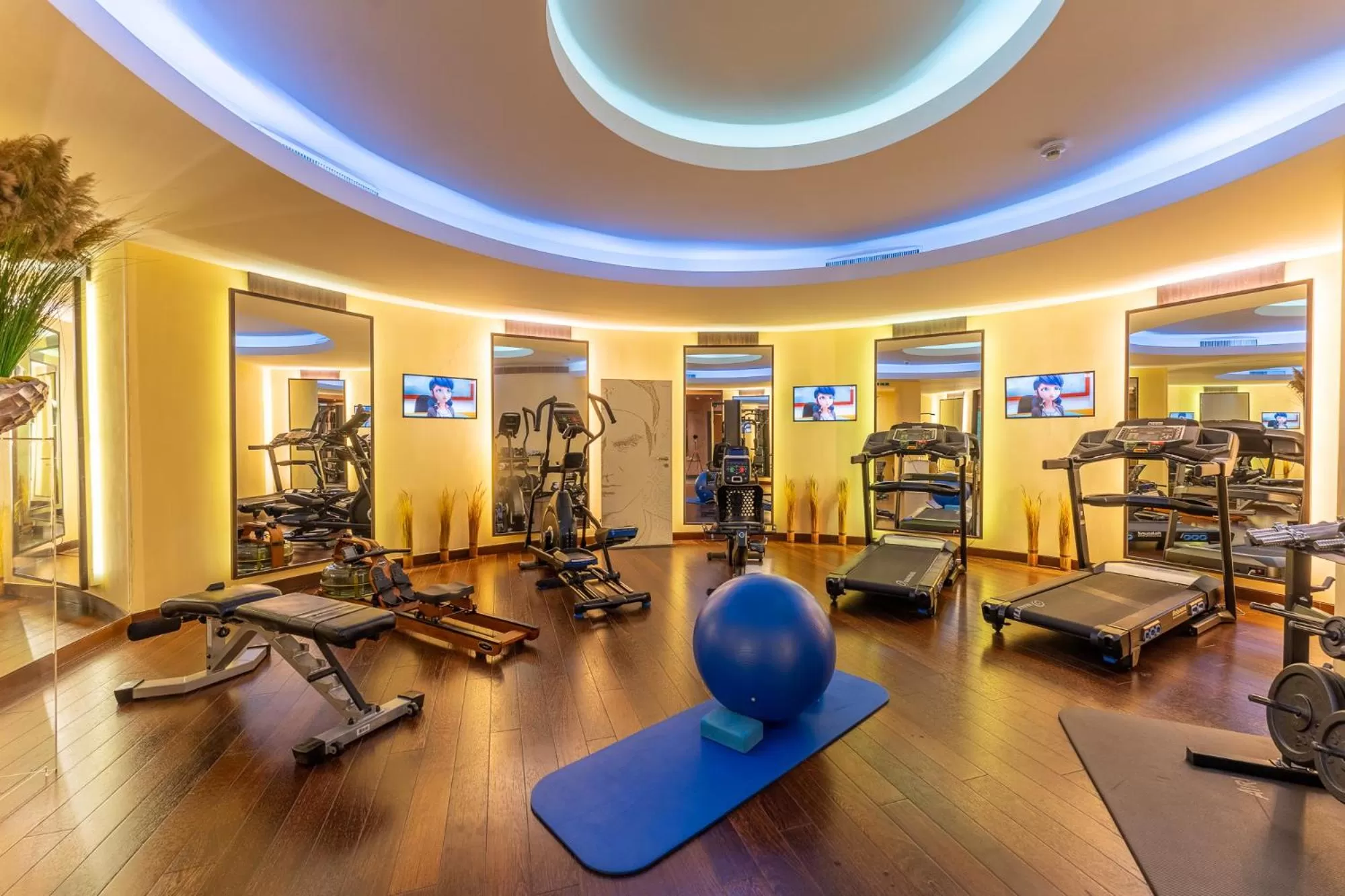 Fitness centre/facilities in Beau Rivage Hotel