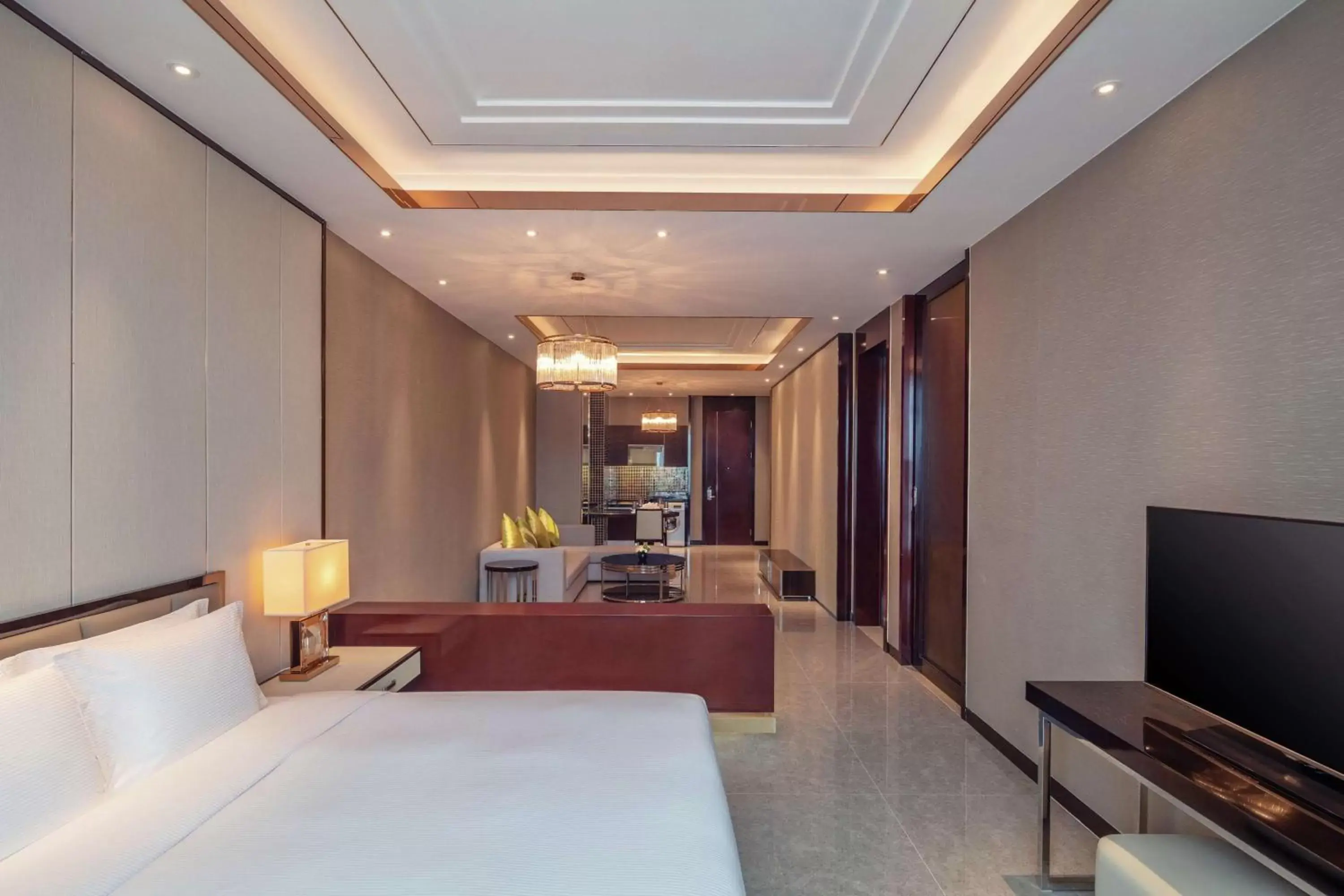 Bedroom in Hilton Haikou