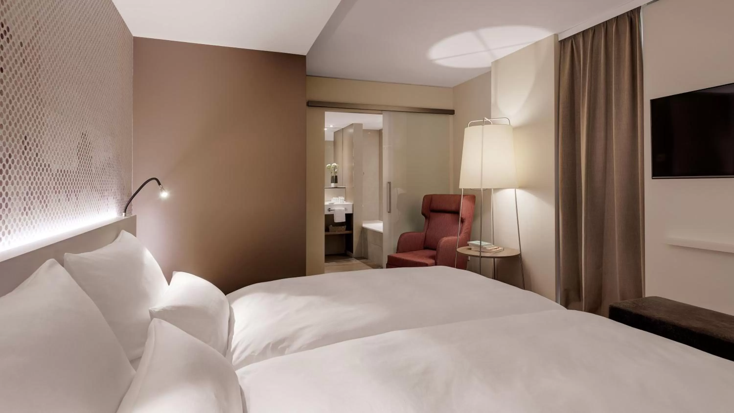 Photo of the whole room, Bed in Hotel Stadt Lörrach