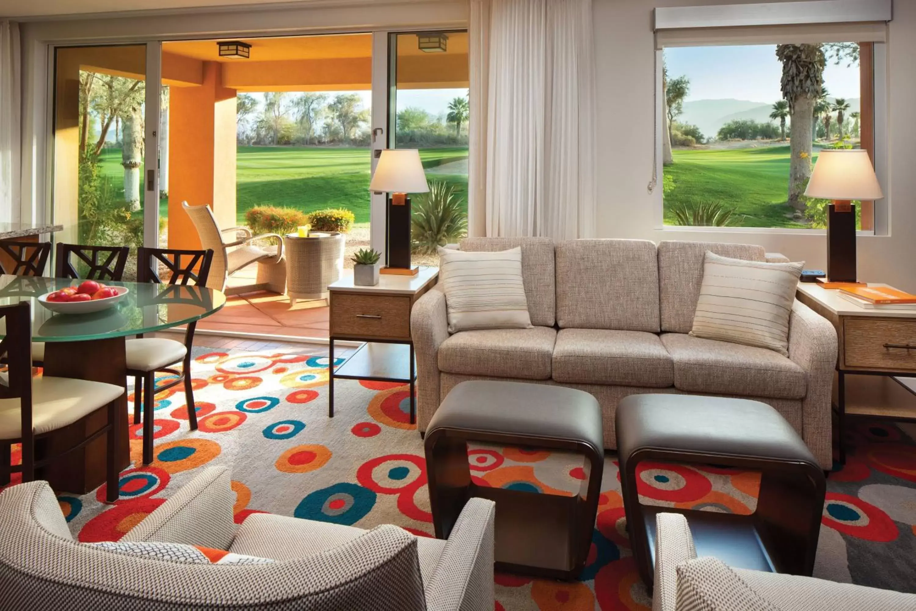 Living room, Seating Area in Marriott's Shadow Ridge II - The Enclaves