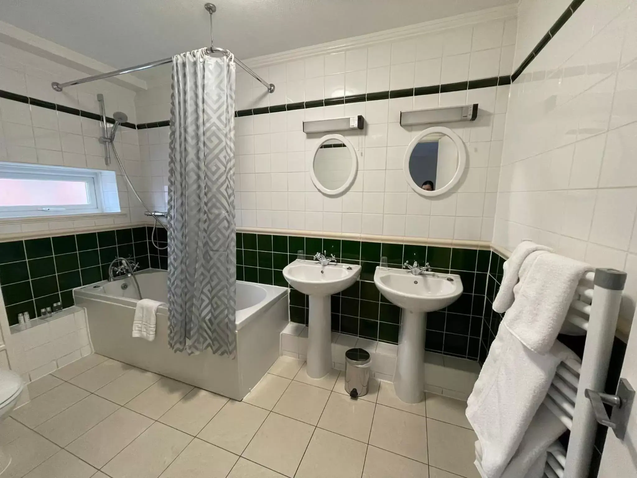 Bathroom in The Continental Hotel, Derby