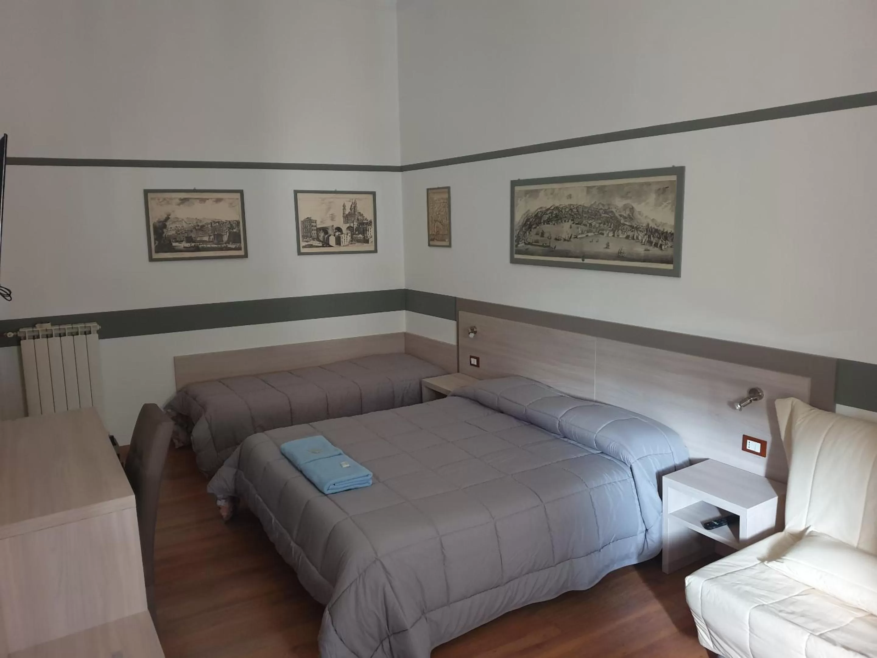 Bedroom, Bed in Albergo Astro