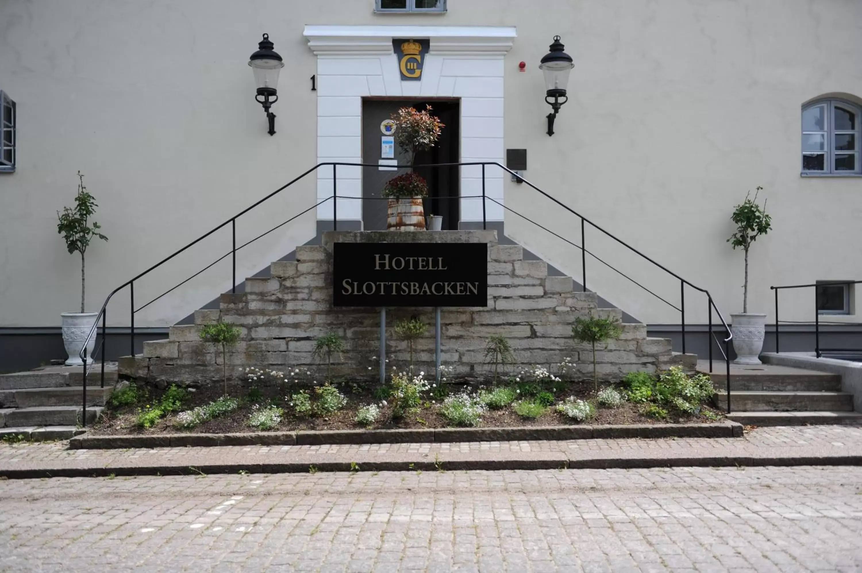 Facade/entrance, Property Logo/Sign in Hotell Slottsbacken