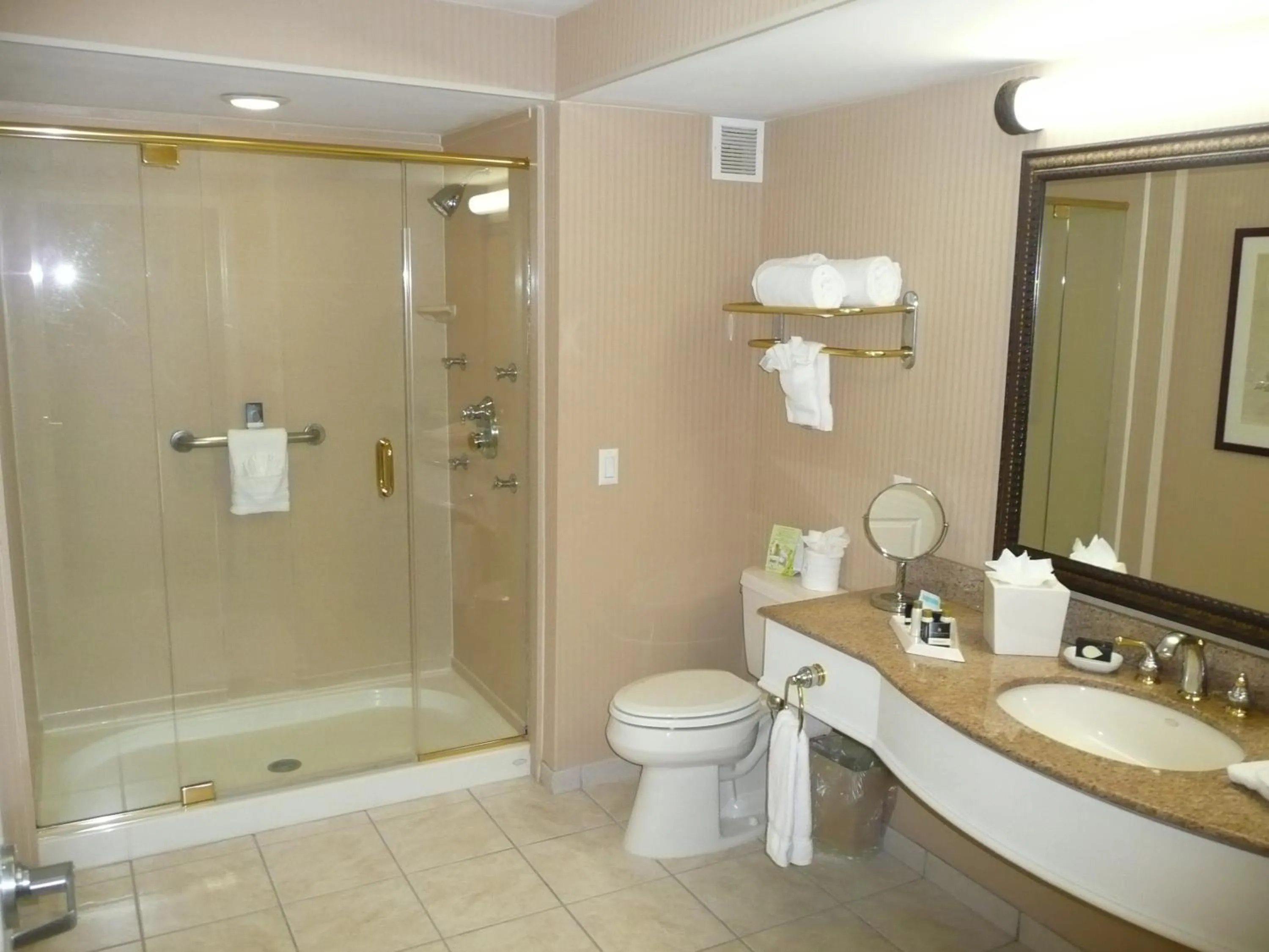 Bathroom in The Wilshire Grand Hotel