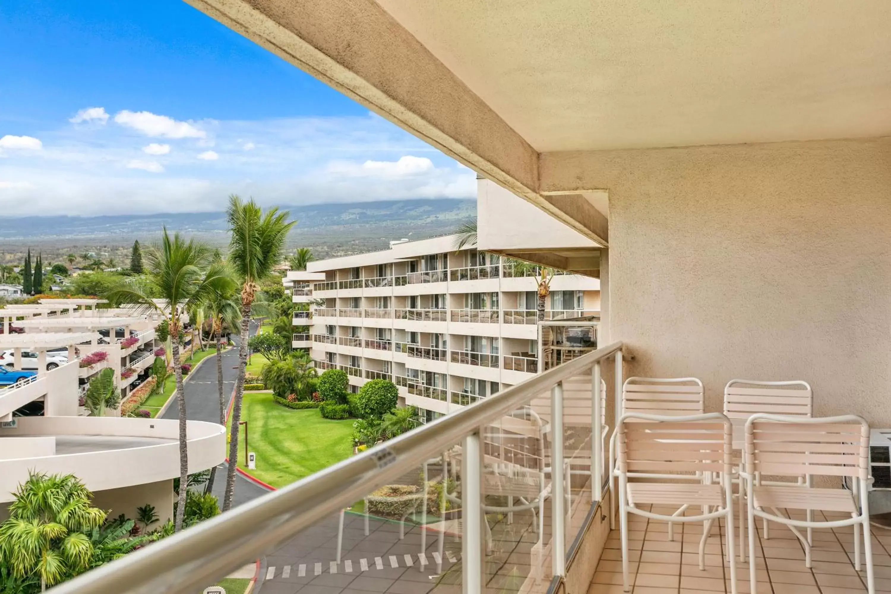 View (from property/room), Balcony/Terrace in Aston at the Maui Banyan