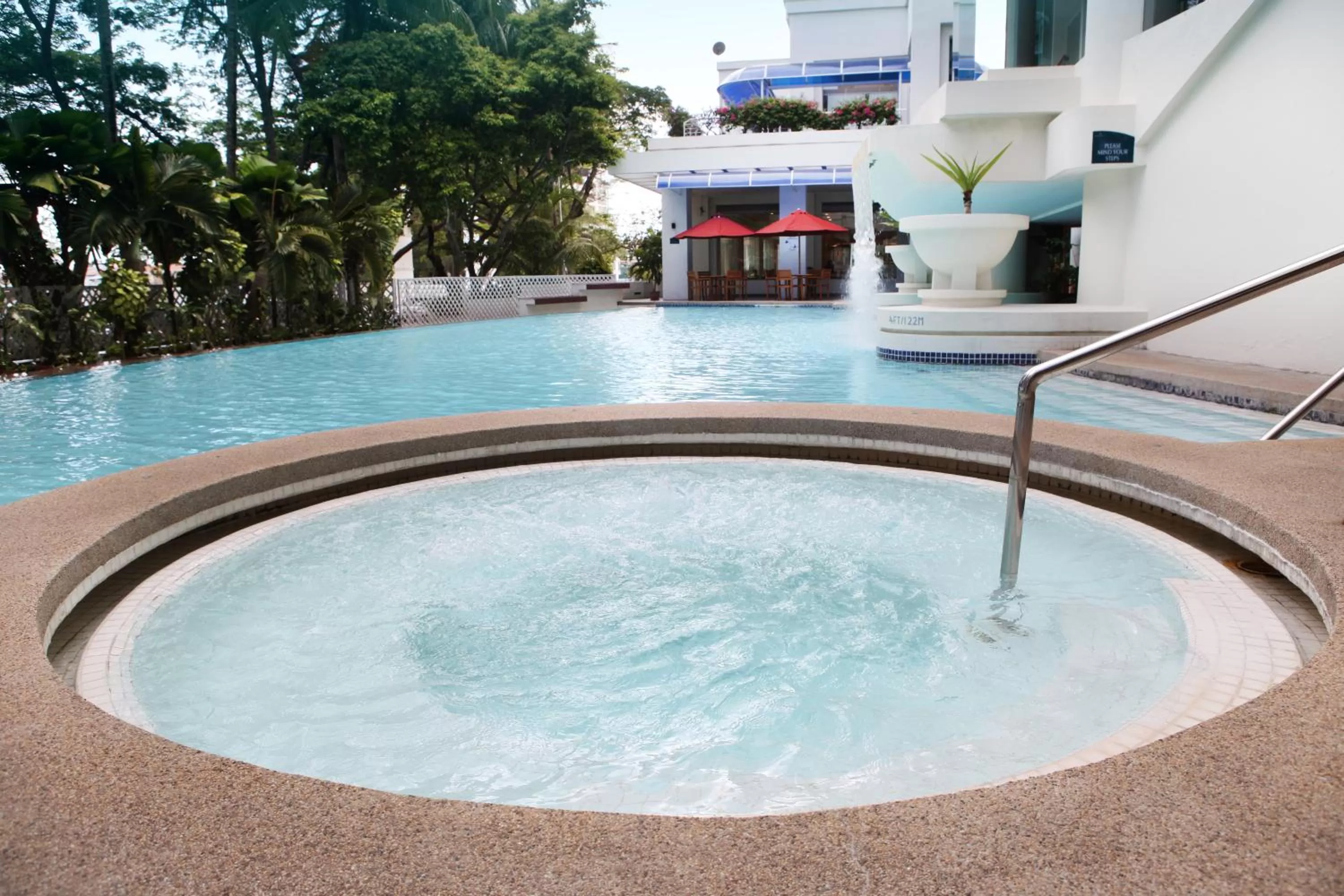 Swimming pool in Dorsett Grand Labuan