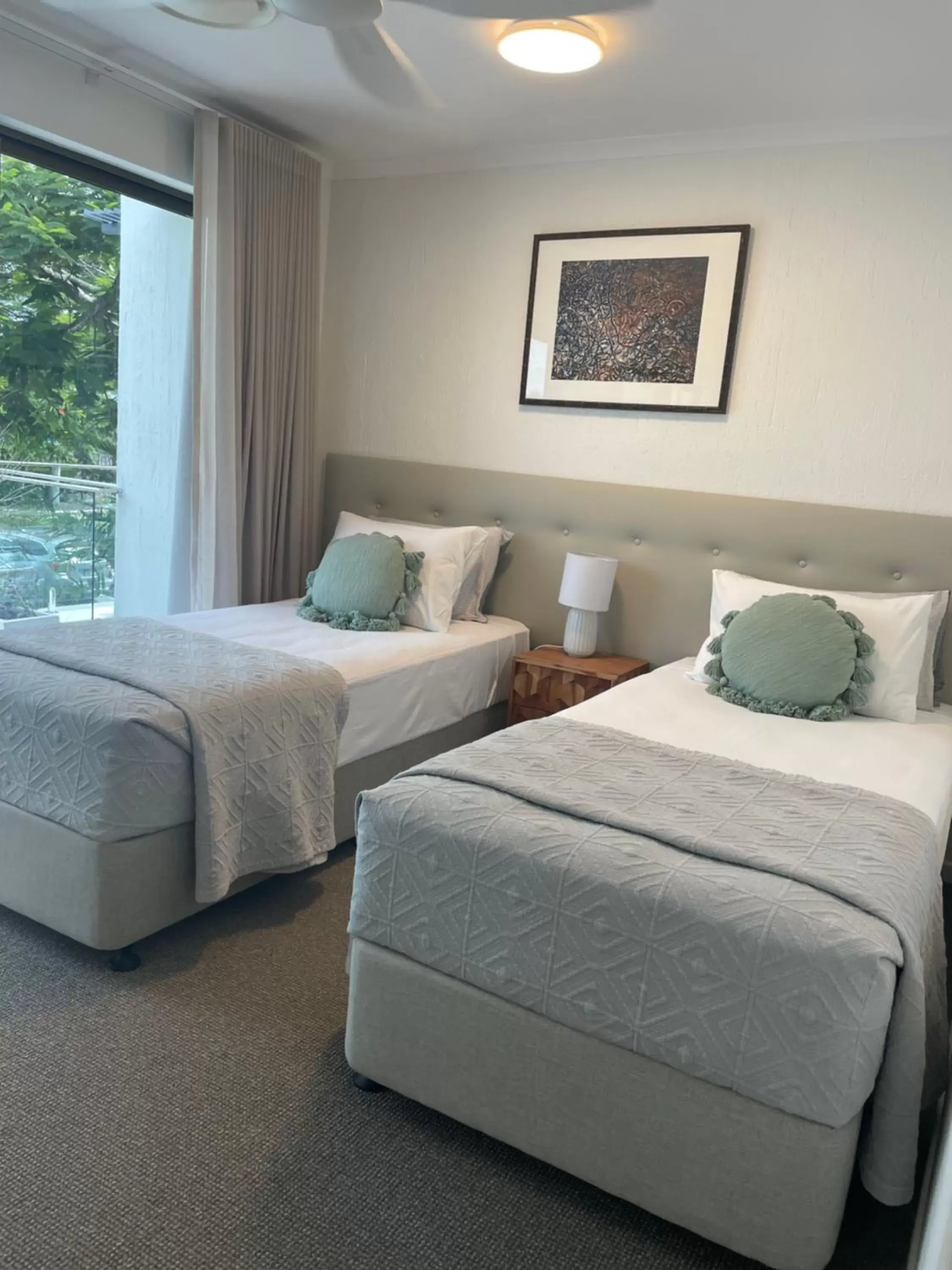 Bed in Noosa Place Resort