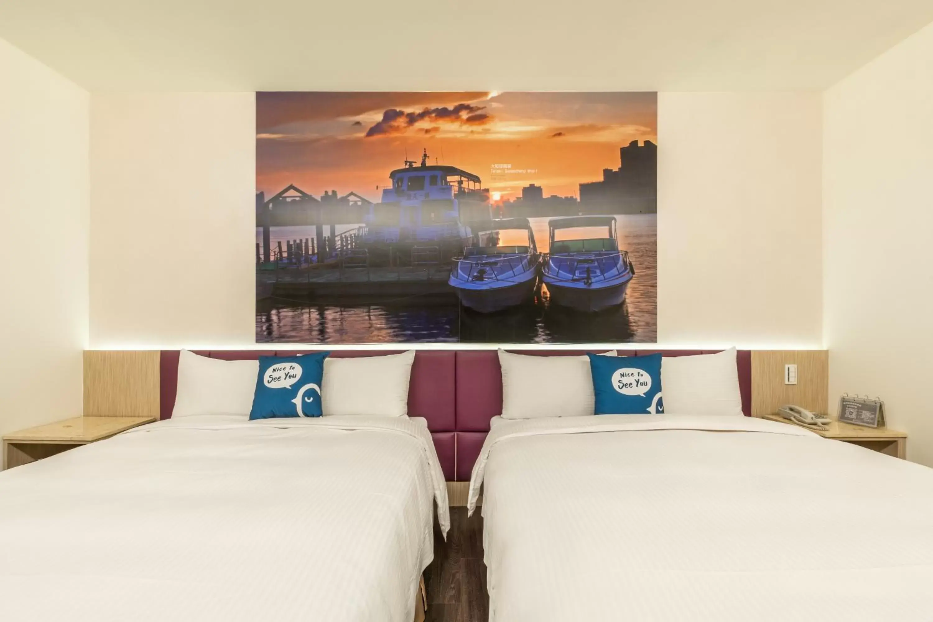 Photo of the whole room, Bed in CU Hotel Taipei Photo of the whole room, Bed in CU Hotel Taipei