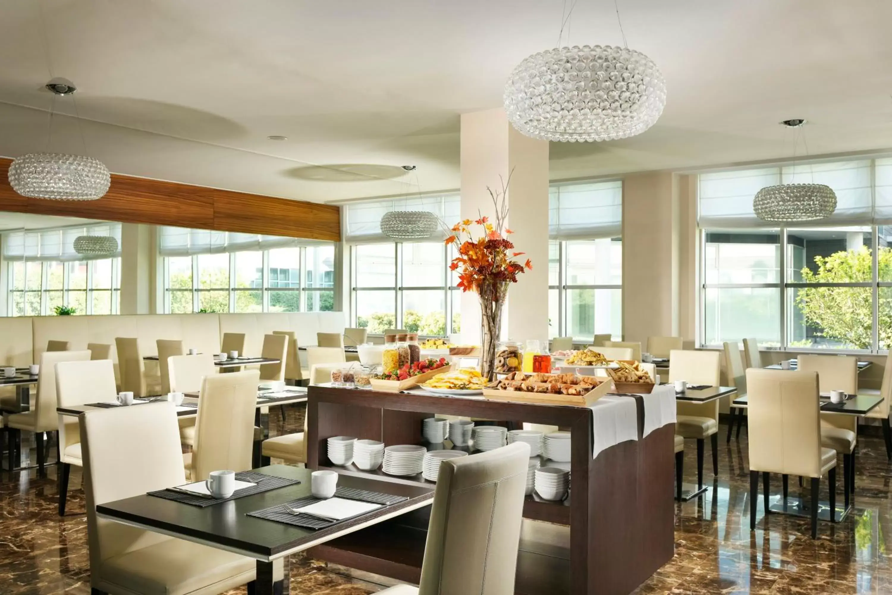 Buffet breakfast in Hotel La Favorita Buffet breakfast in Hotel La Favorita