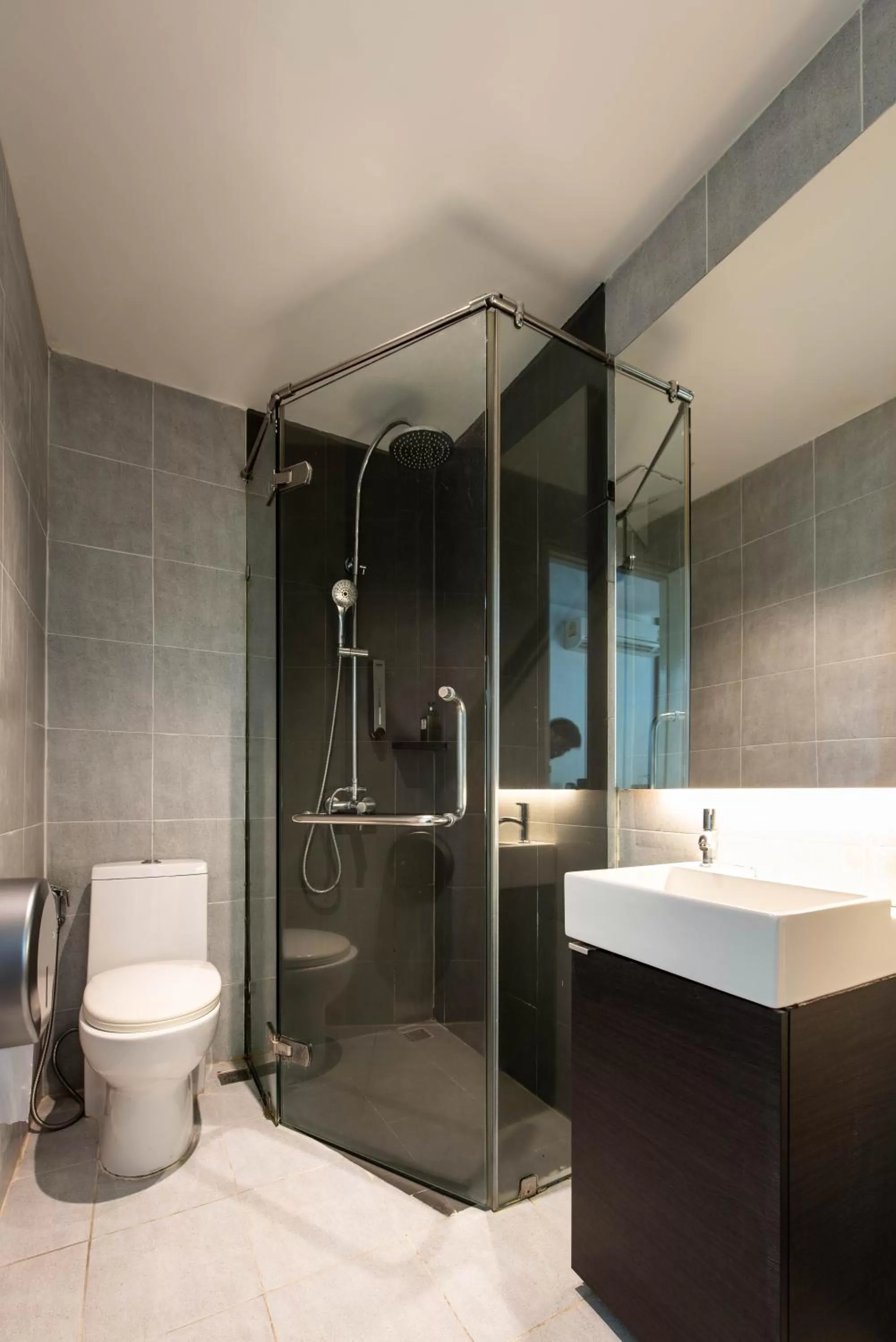 Shower in Botanic Service Room at Impact Muangthongthani - SHA Certified