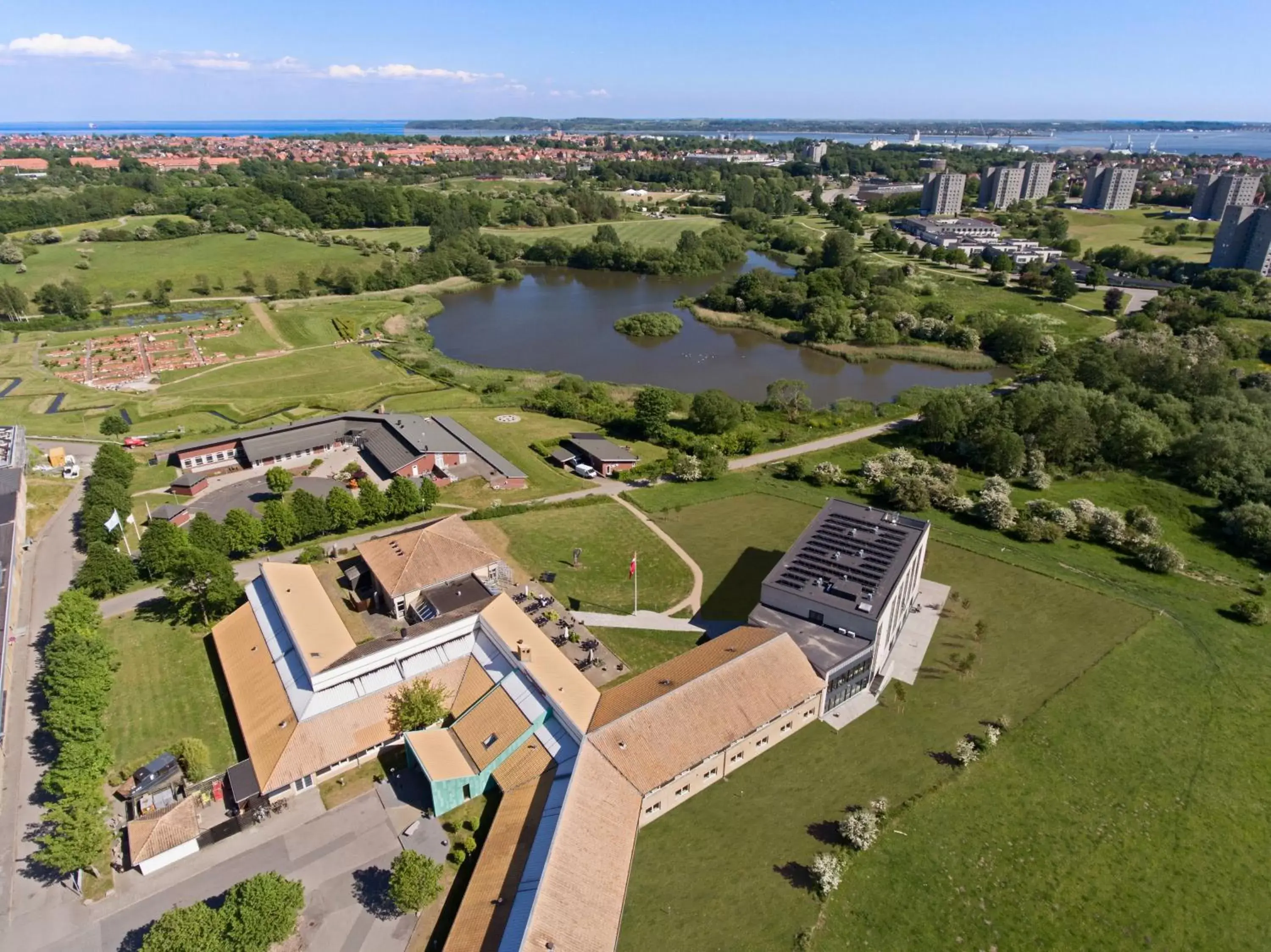 Property building, Bird's-eye View in Best Western Plus Hotel Fredericia