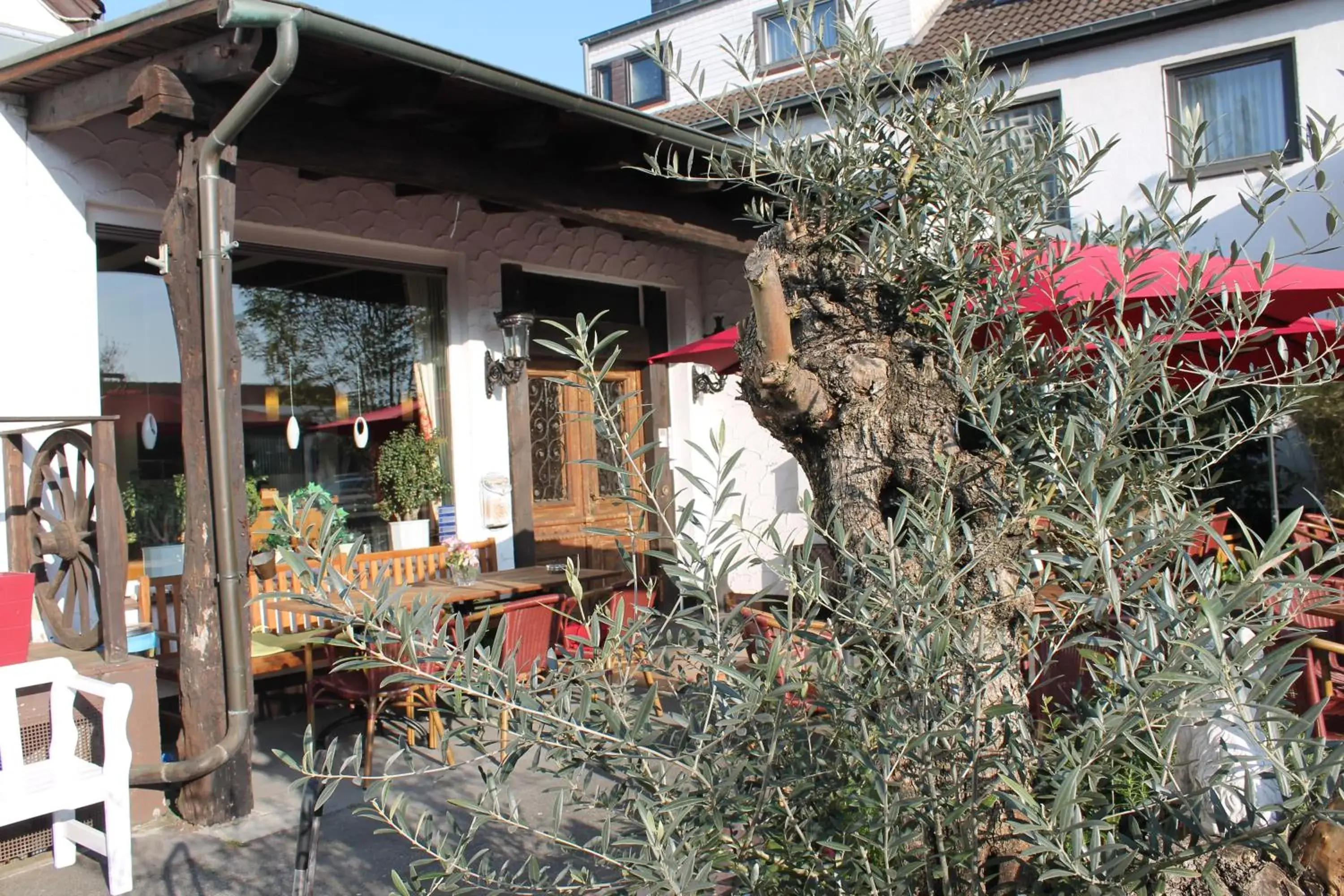 Patio in Hotel Kolner Hof Refrath