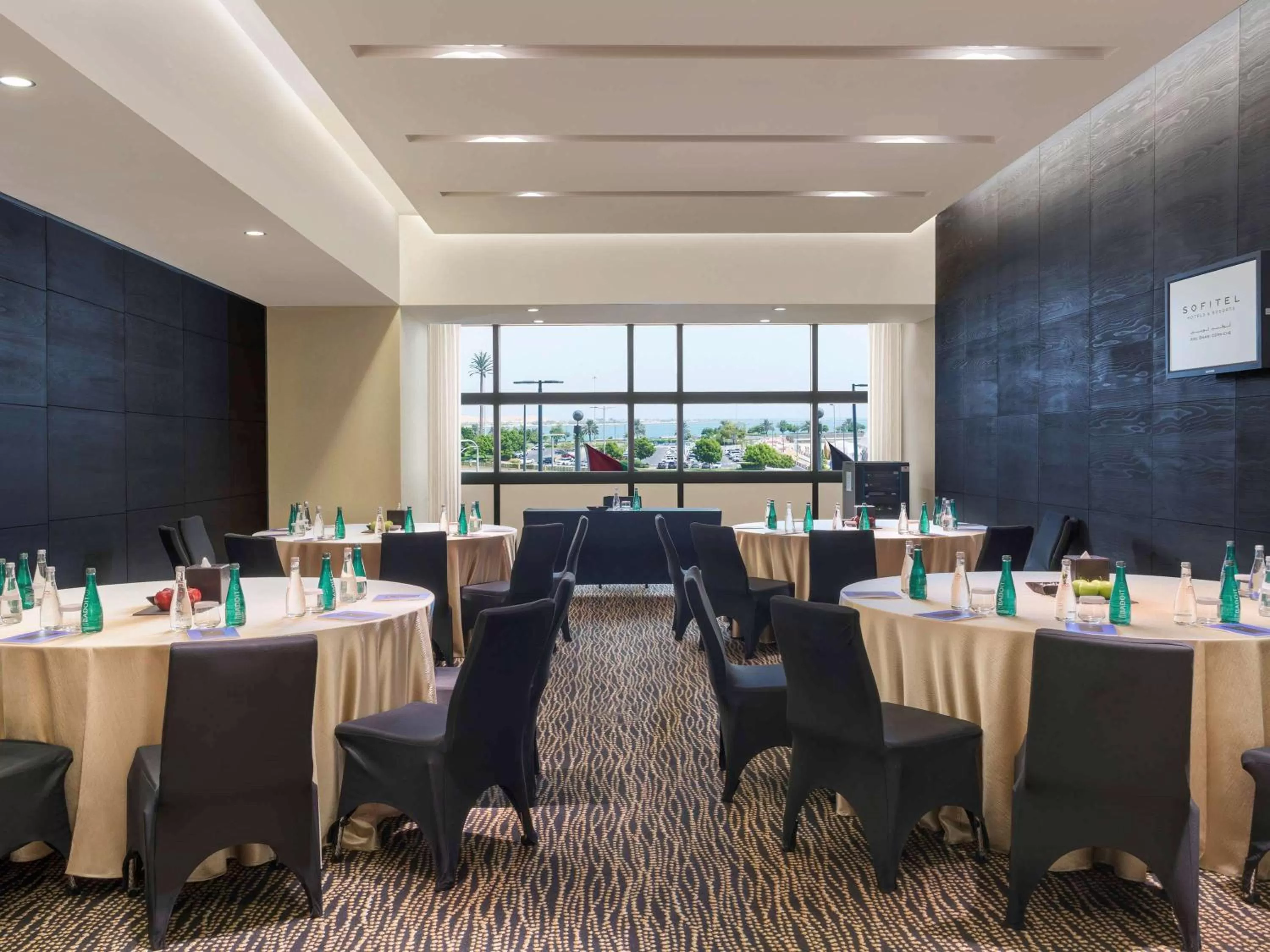 On site in Sofitel Abu Dhabi Corniche