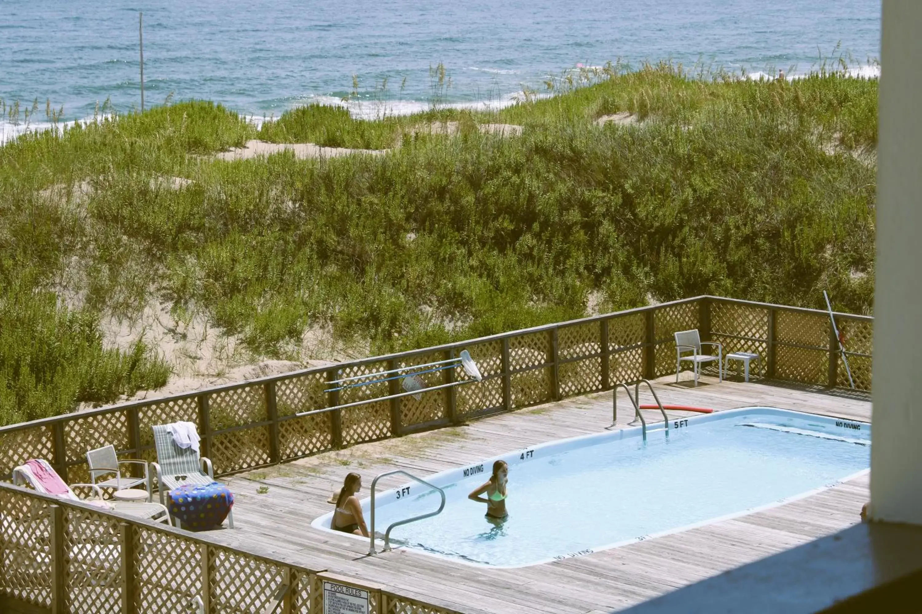 Swimming Pool in Blue Heron Motel