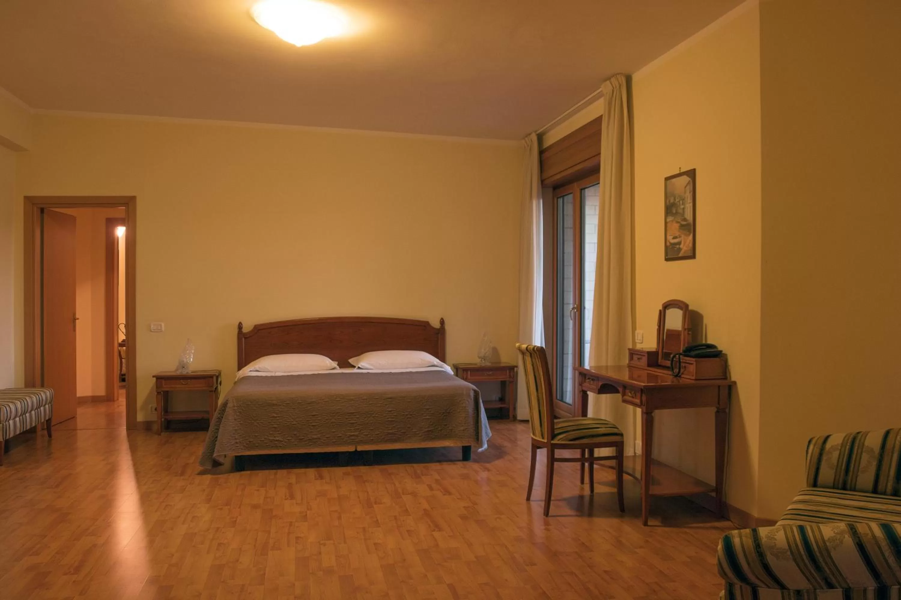 Bed in Ruggiero Park Hotel