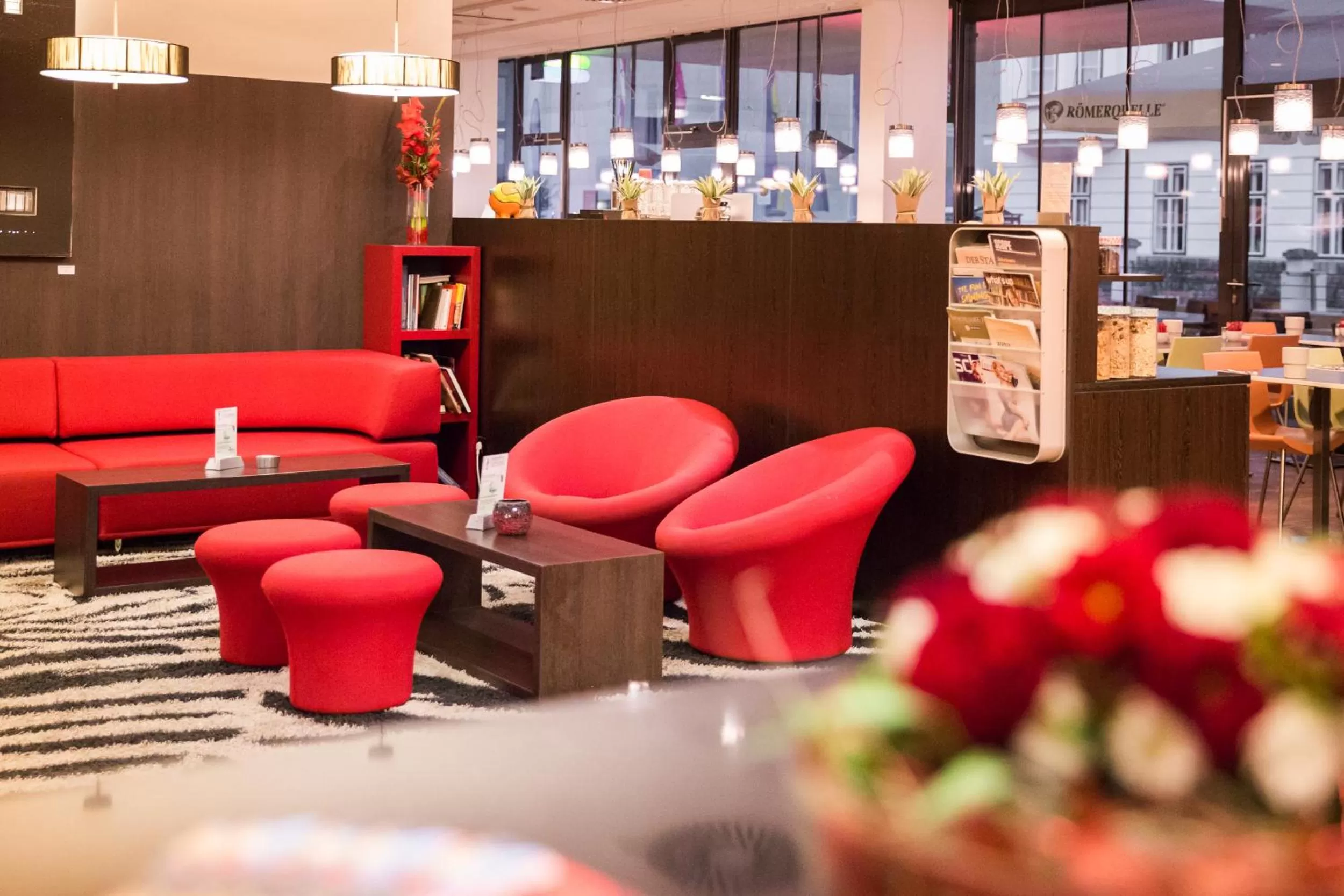 Lobby or reception in arte Hotel Krems