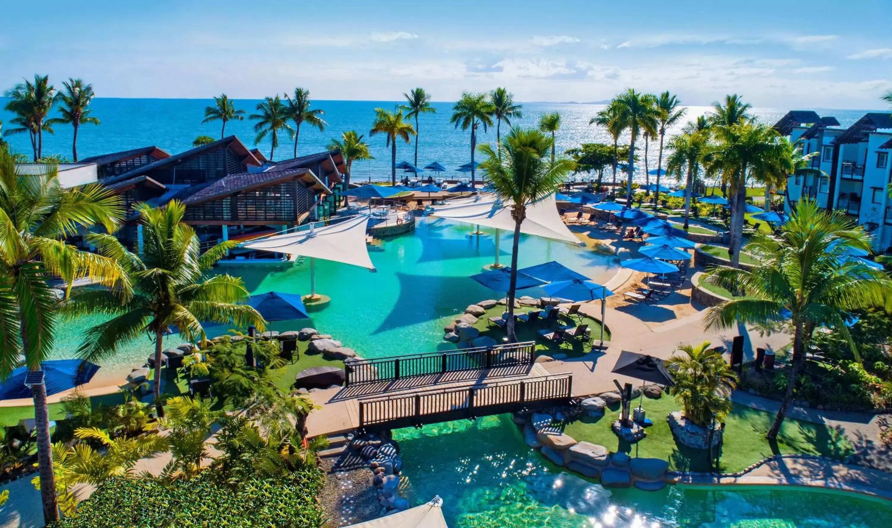 Property building, Pool View in Radisson Blu Resort Fiji