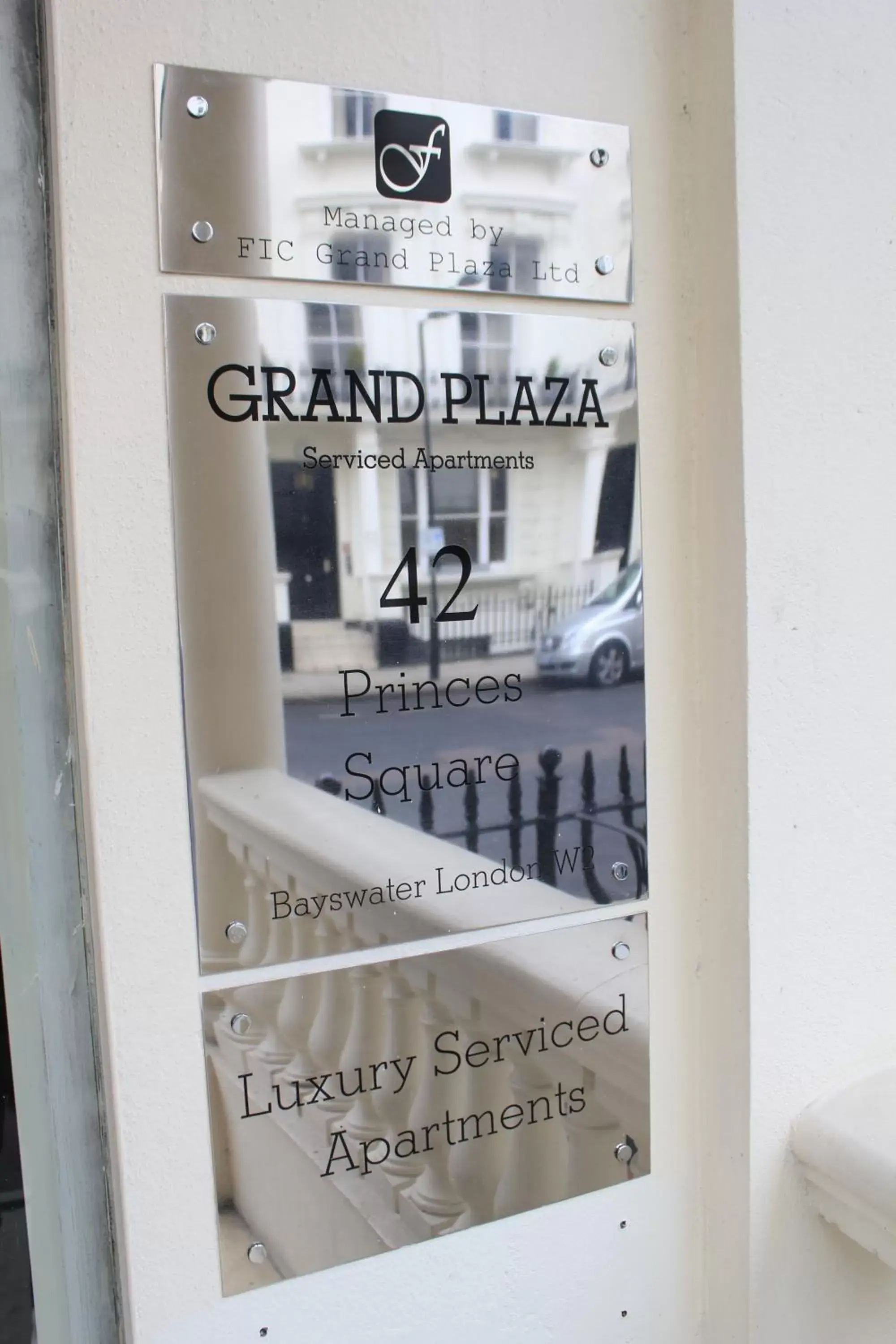 Facade/entrance in Grand Plaza Serviced Apartments