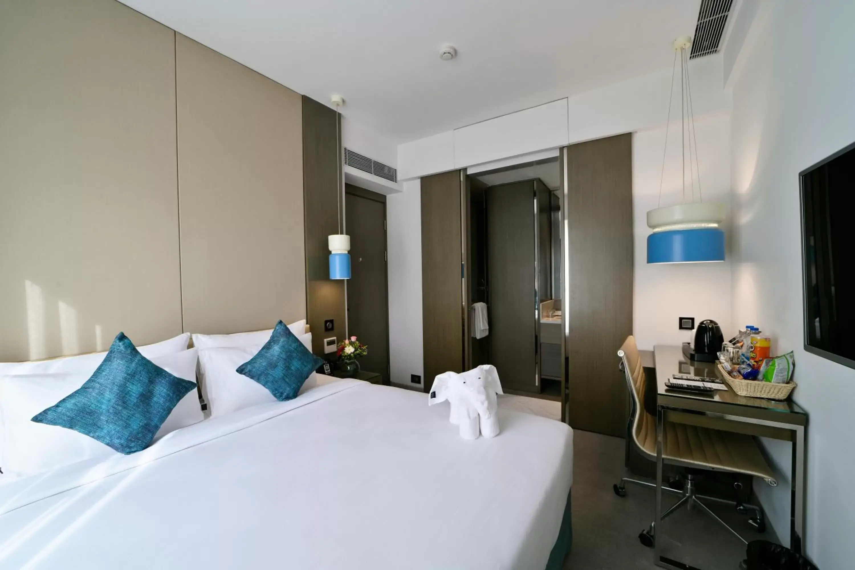 Bed in NX HOTEL Bed in NX HOTEL