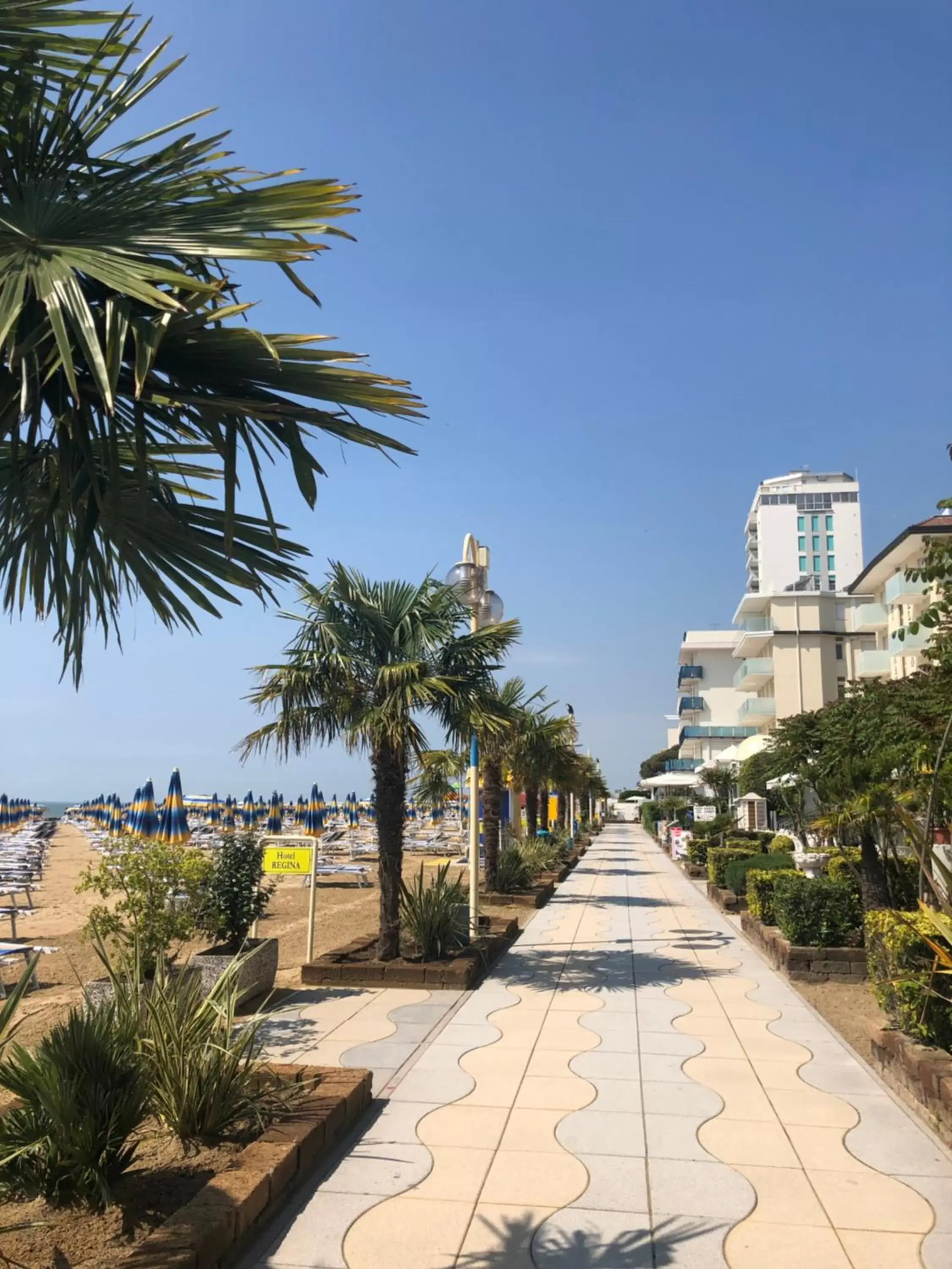 Beach in Hotel Marco Polo