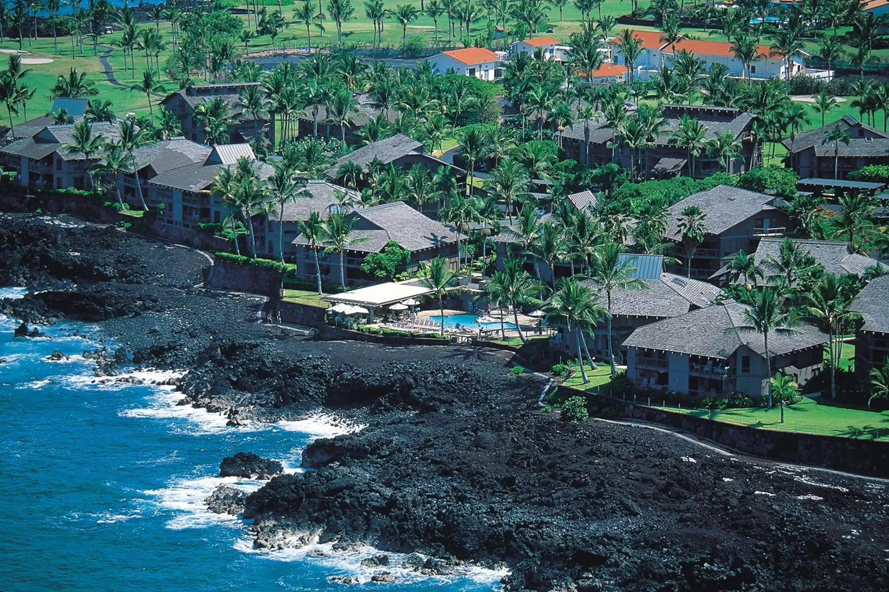 Facade/entrance, Bird's-eye View in Kanaloa at Kona by Castle Resorts & Hotels