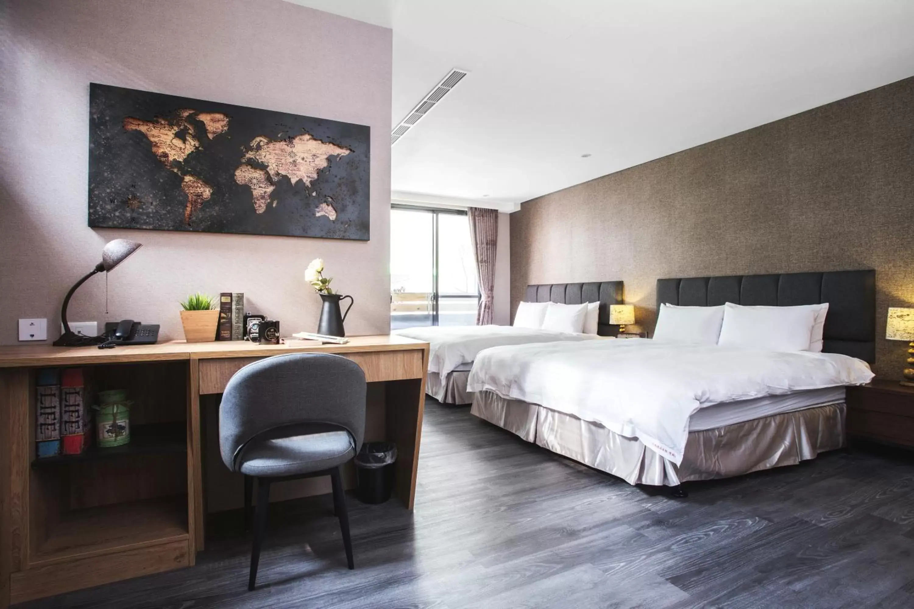 Deluxe Twin Room in Royal Rose Hotel Shuangcheng Hall Deluxe Twin Room in Royal Rose Hotel Shuangcheng Hall