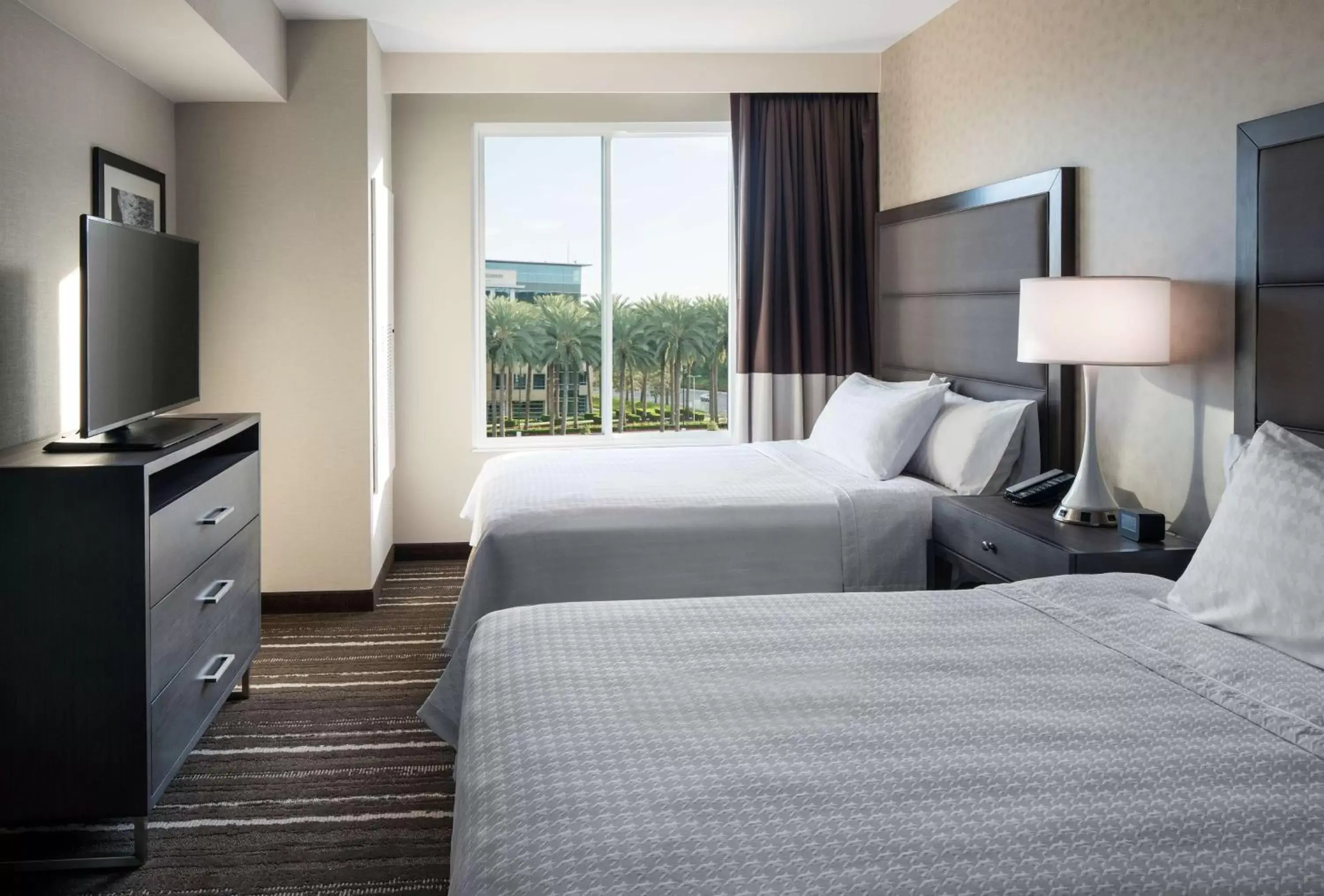 Bed in Homewood Suites by Hilton Aliso Viejo Laguna Beach
