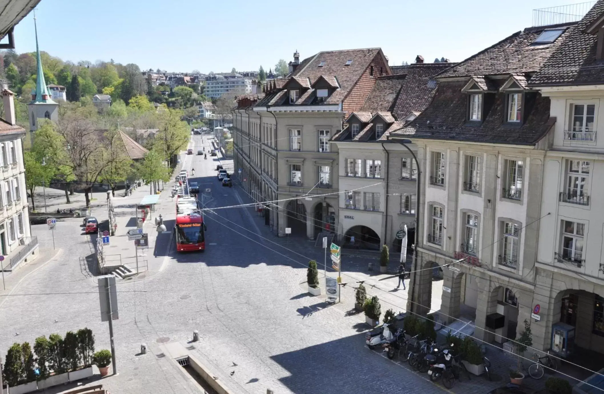 City view in Boutique Hotel Belle Epoque