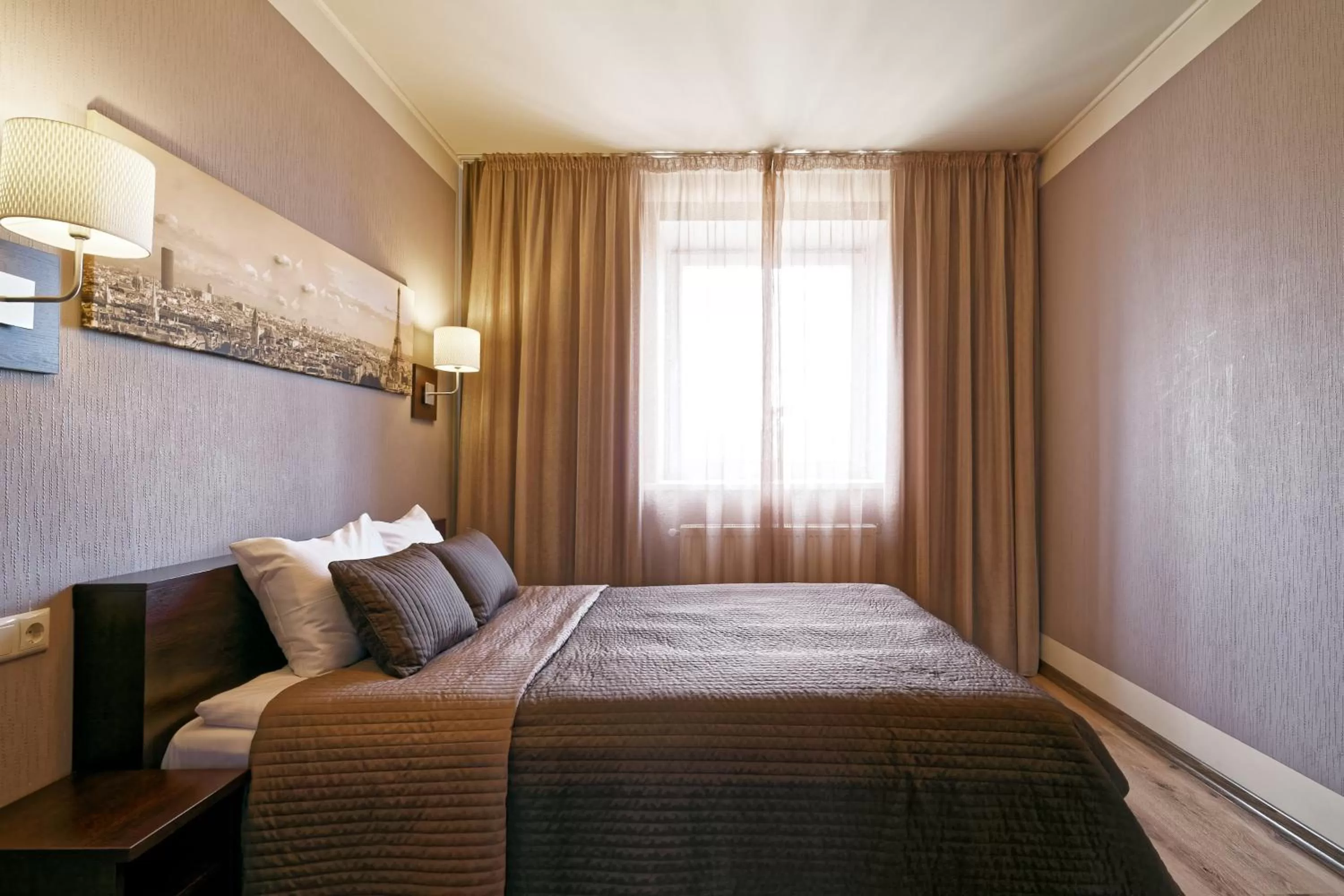 Bed in RIGAAPARTMENT SONADA Family Aparthotel - Private Parking