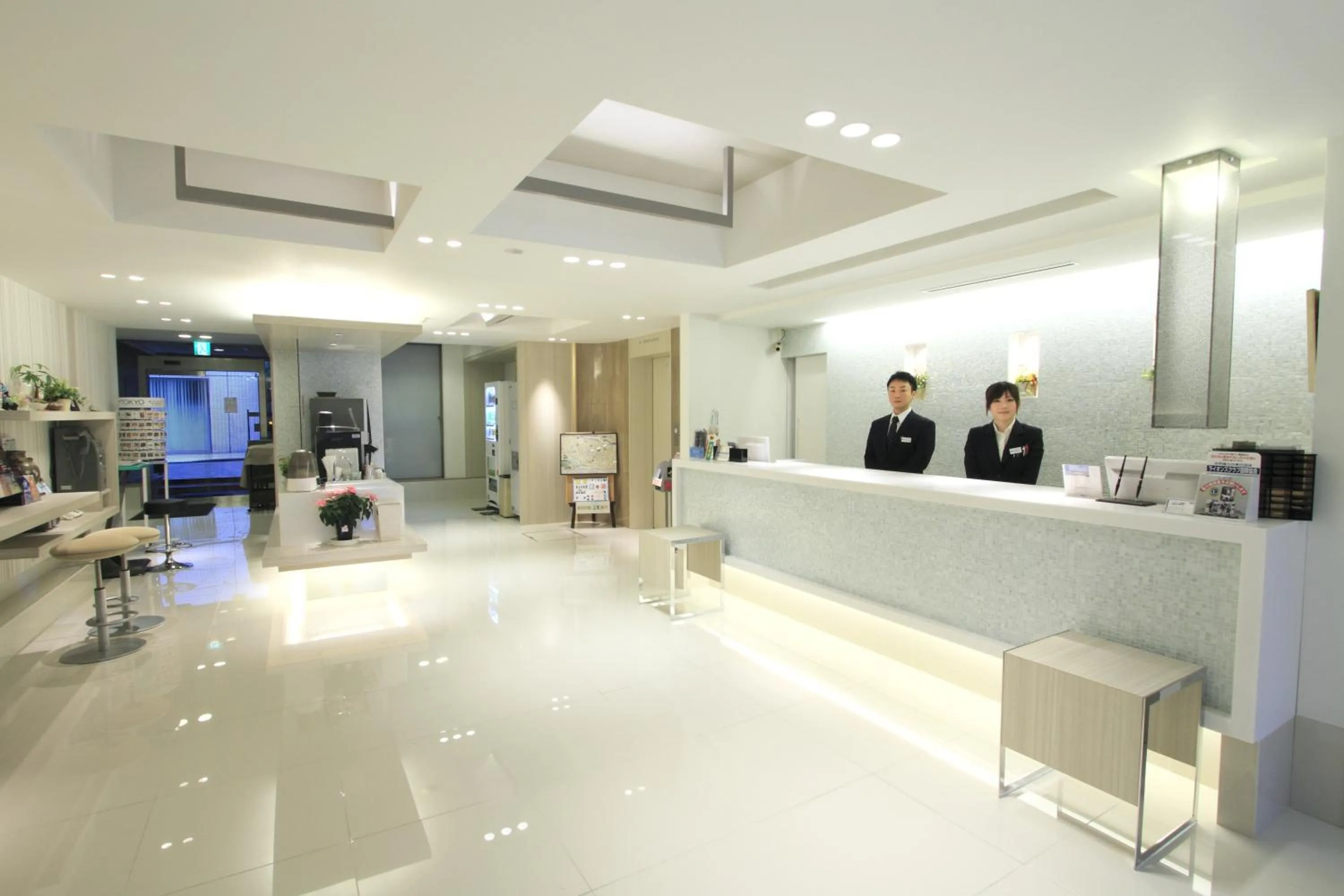 Lobby or reception in Ochanomizu Inn