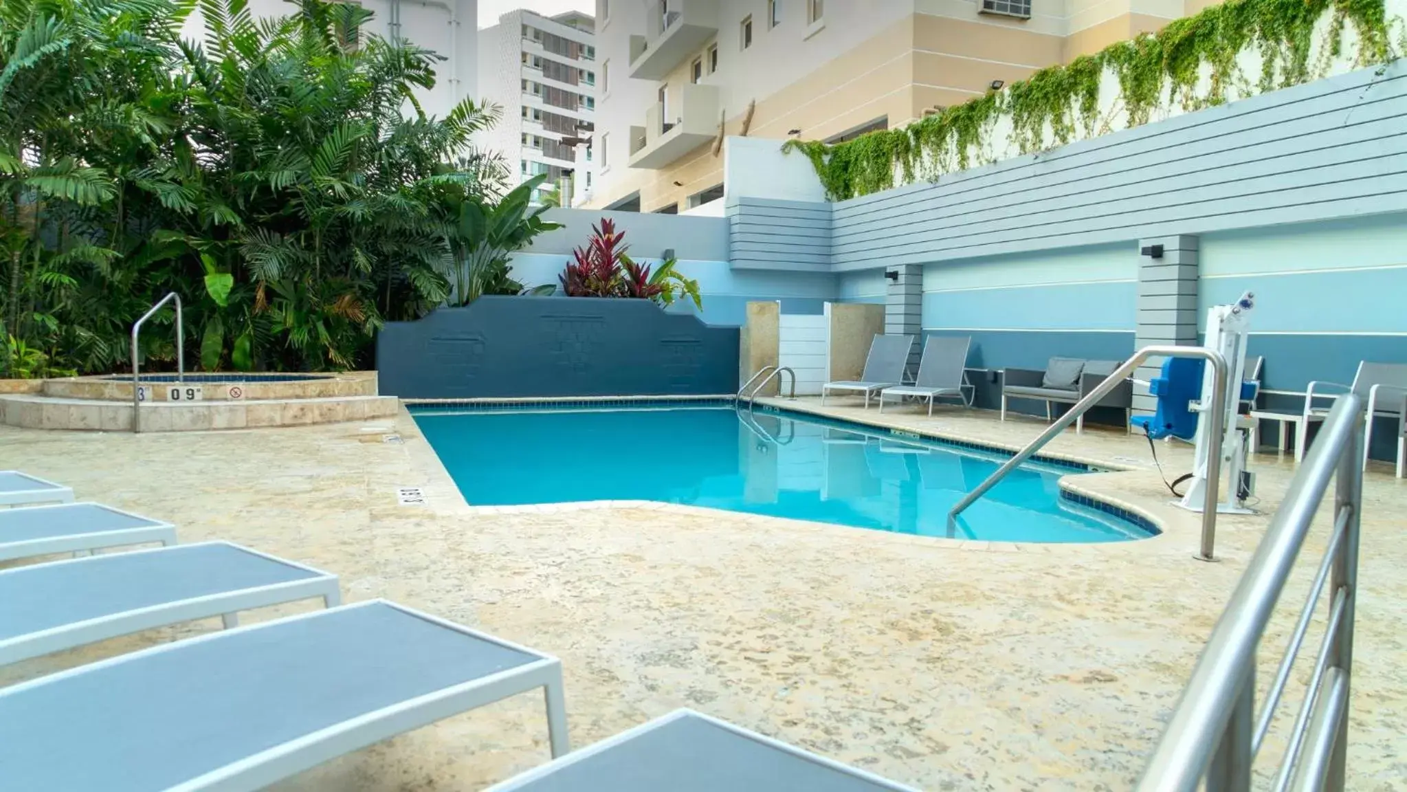 Swimming Pool in Holiday Inn Express San Juan Condado, an IHG Hotel