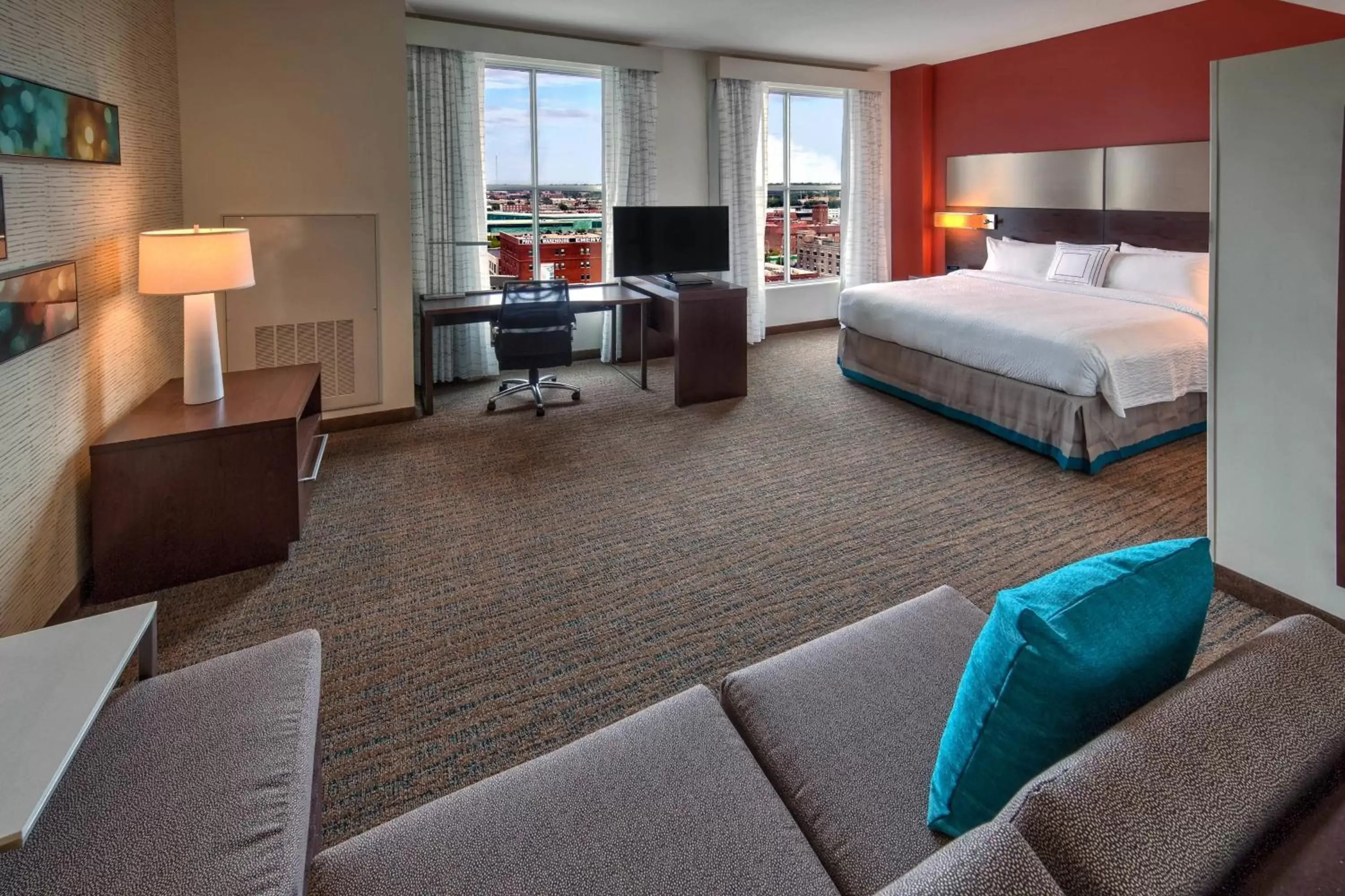 Bedroom in Residence Inn by Marriott Kansas City Downtown/Convention Center