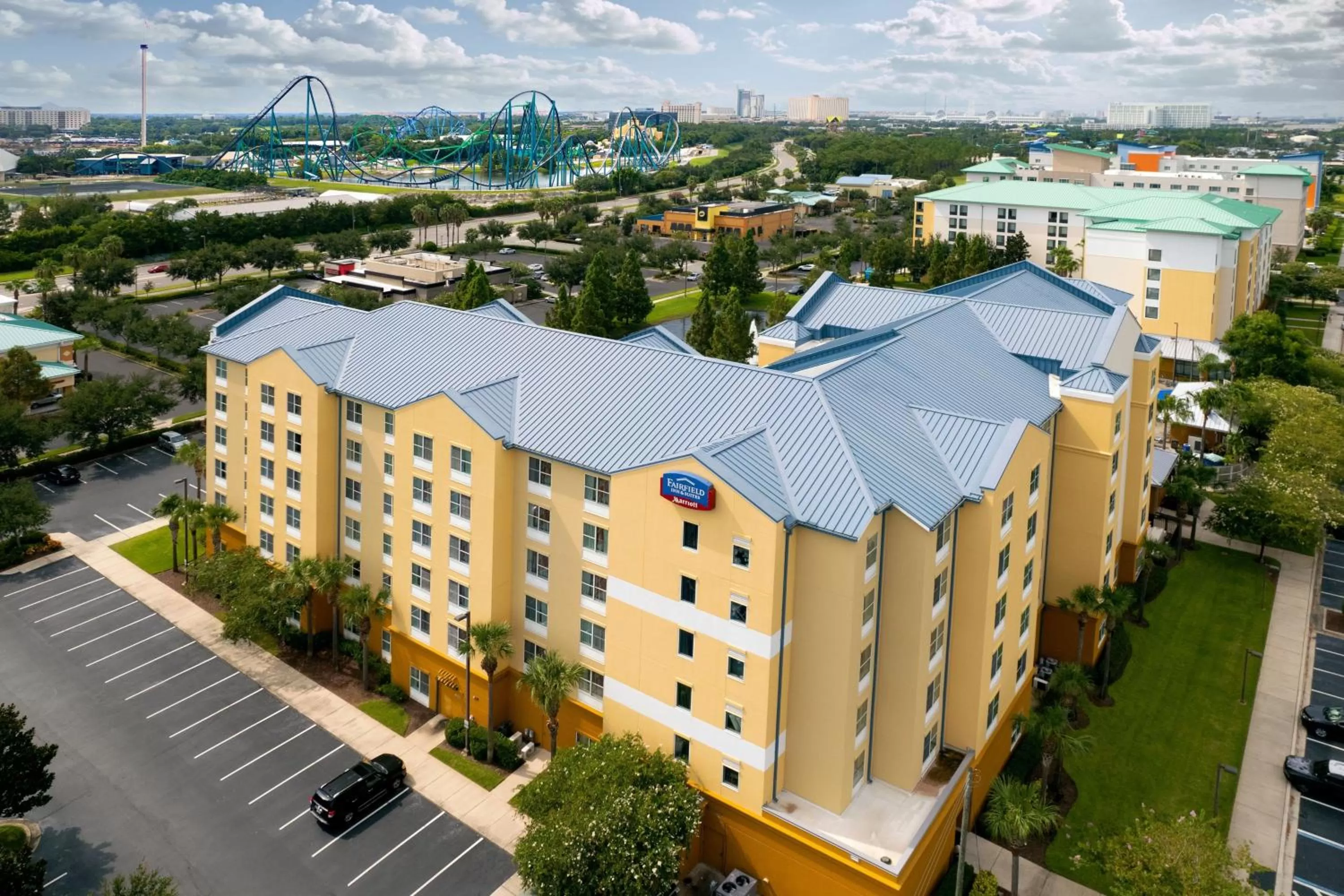 View (from property/room) in Fairfield Inn Suites by Marriott Orlando At SeaWorld