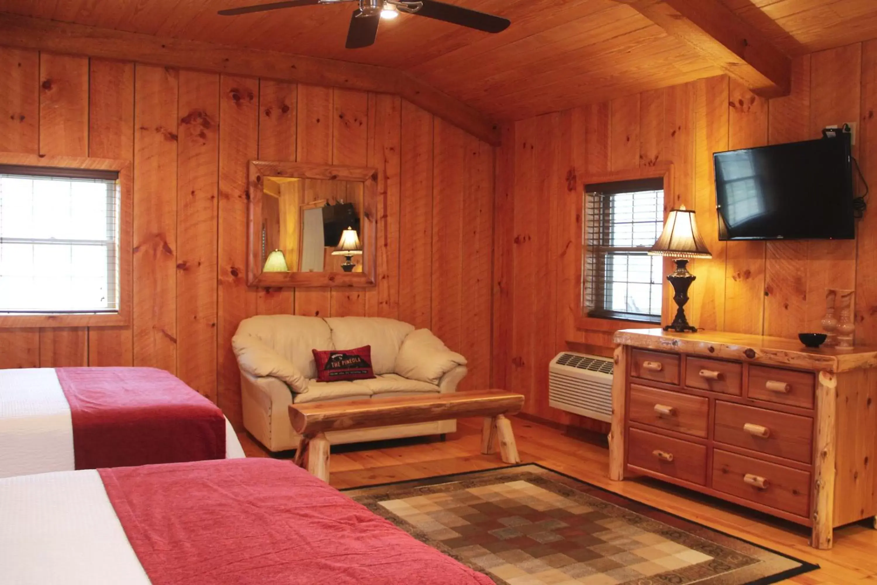 Bed in The Pineola Bed in The Pineola