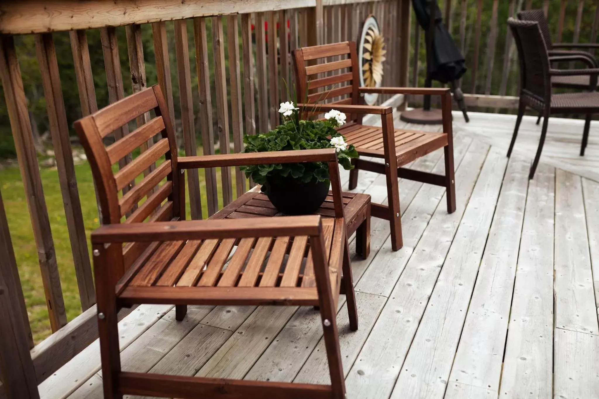 Patio in The New Brunswick Bed and Breakfast