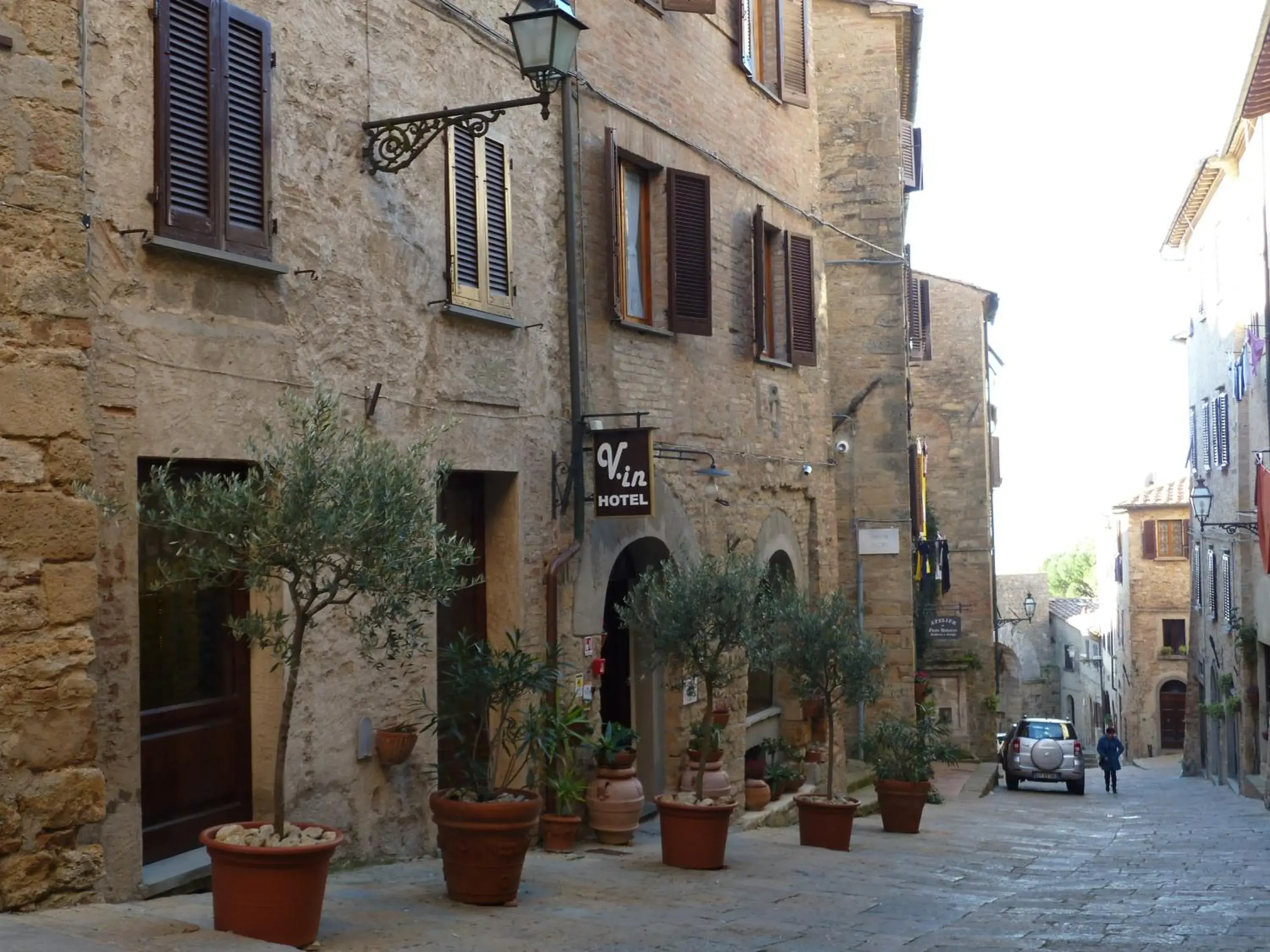 Property Building in Hotel Volterra In