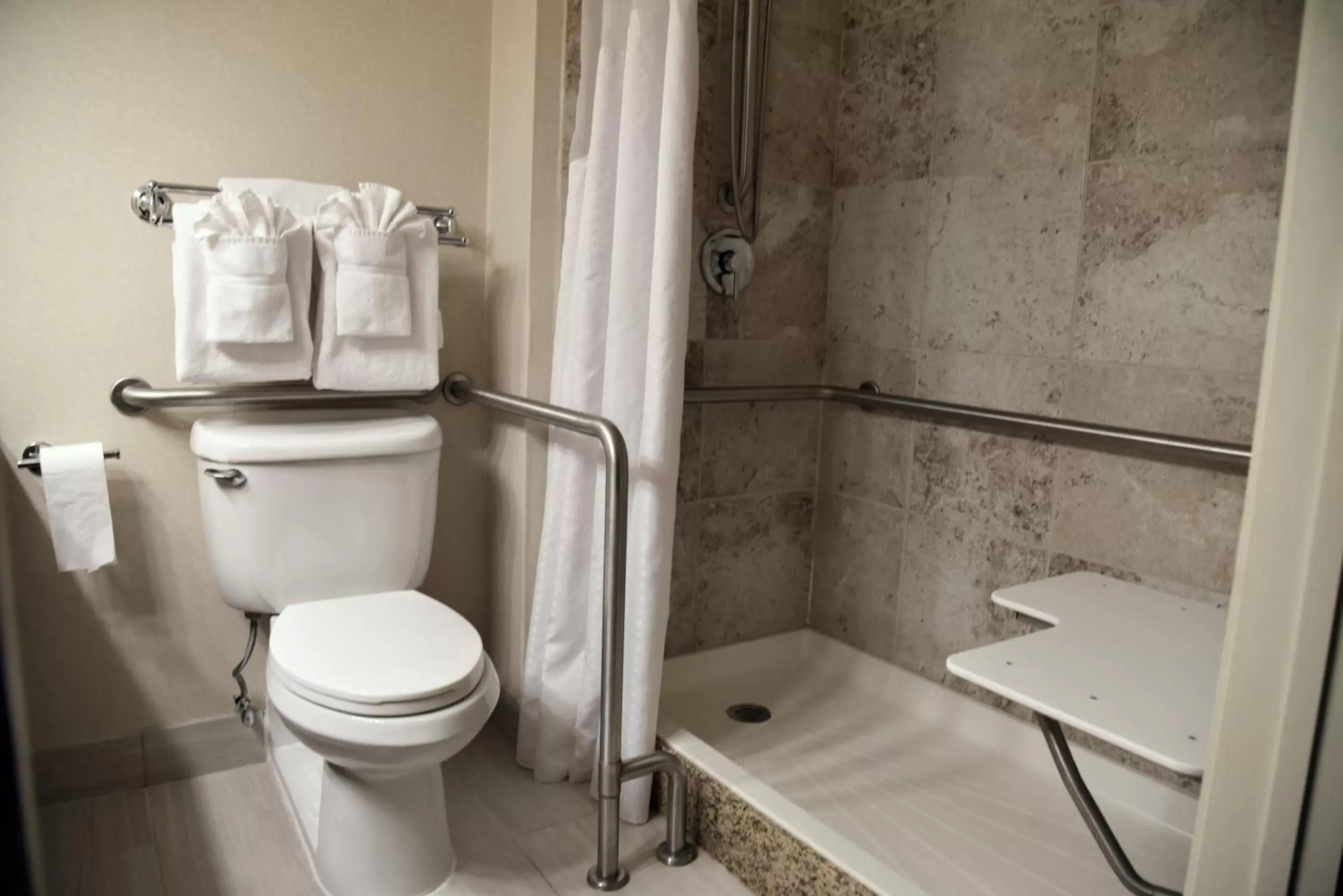 Bathroom in Holiday Inn Akron-West, an IHG Hotel