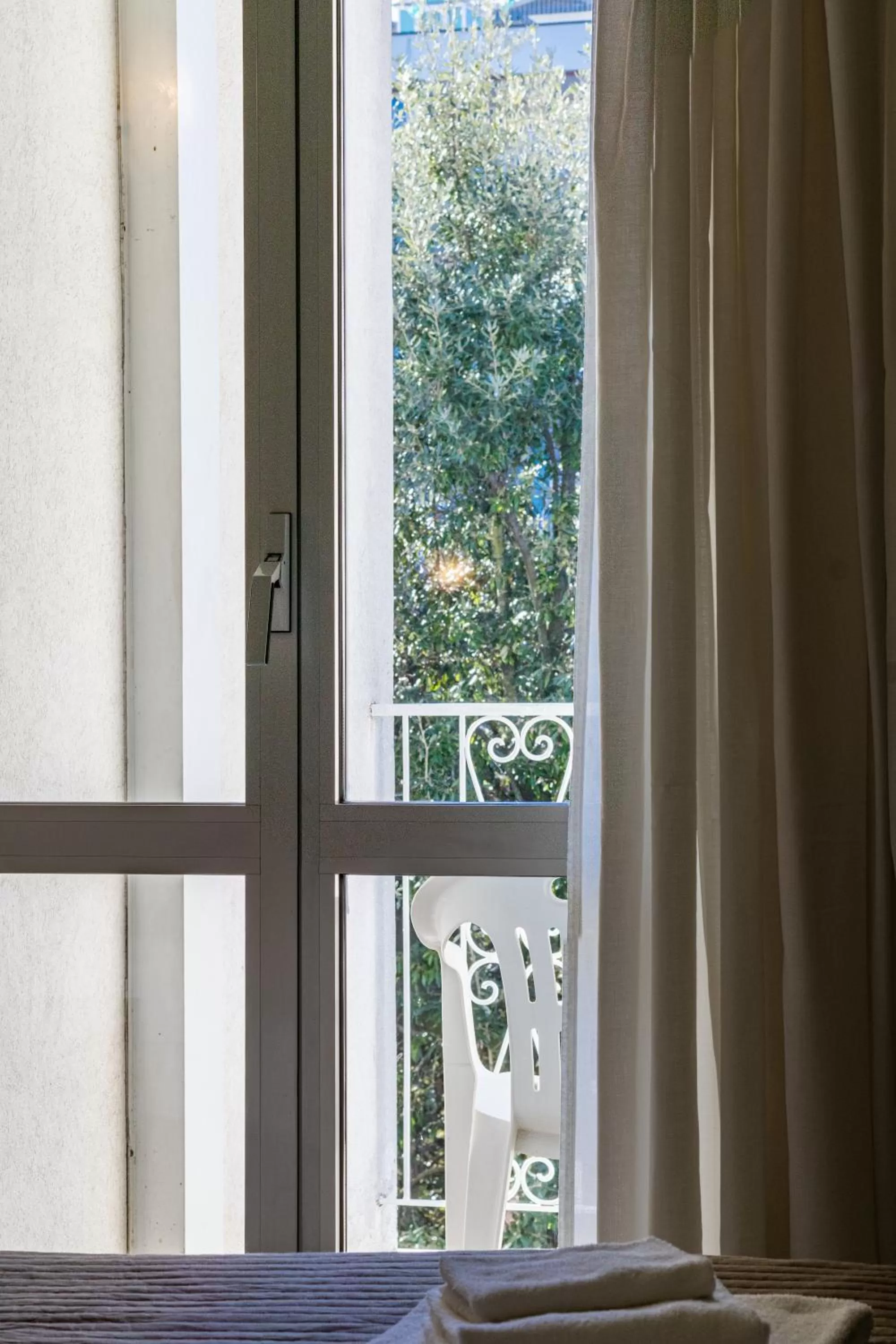 Decorative detail, Bed in Esedra Hotel