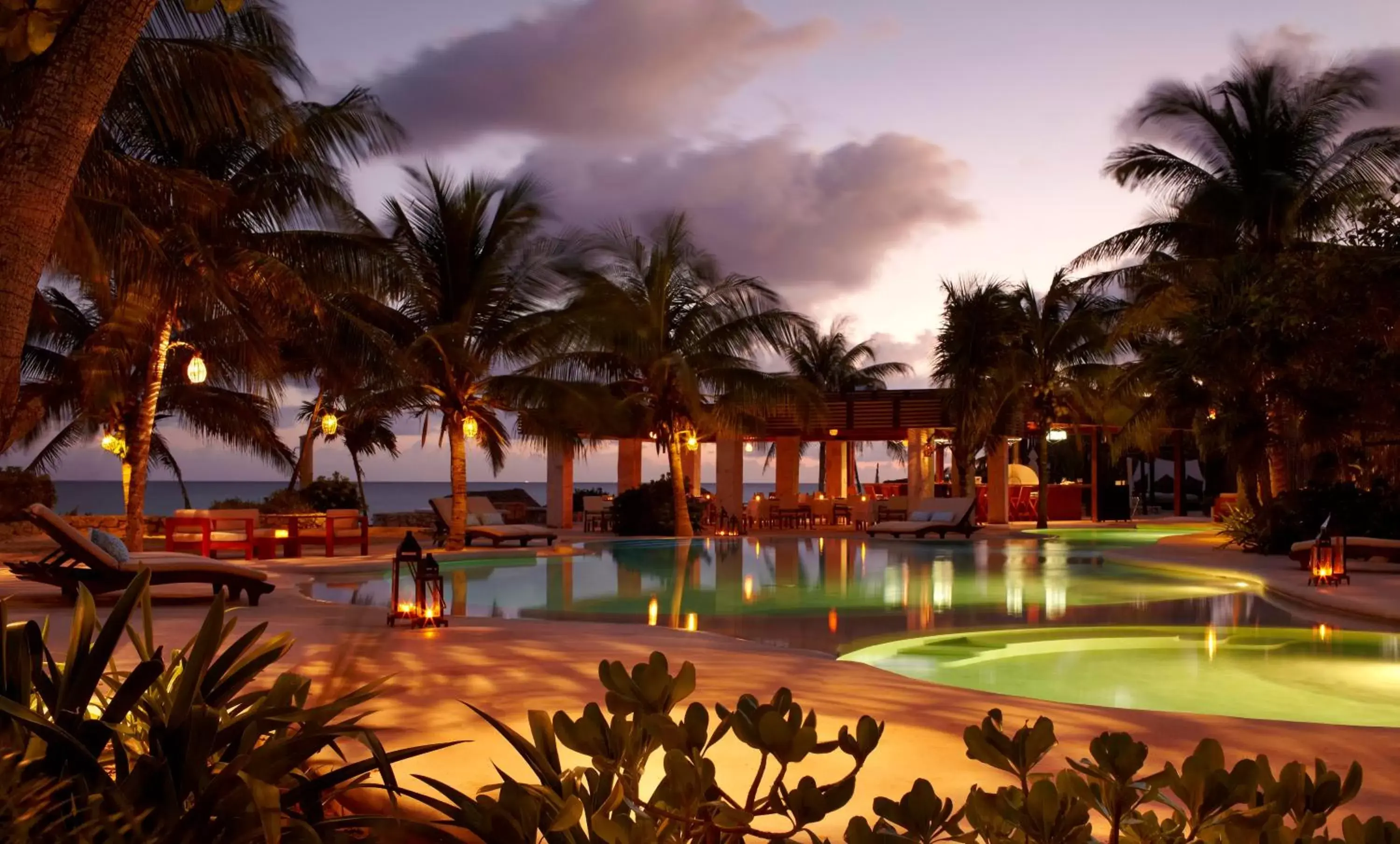 Swimming Pool in Viceroy Riviera Maya, a Luxury Villa Resort