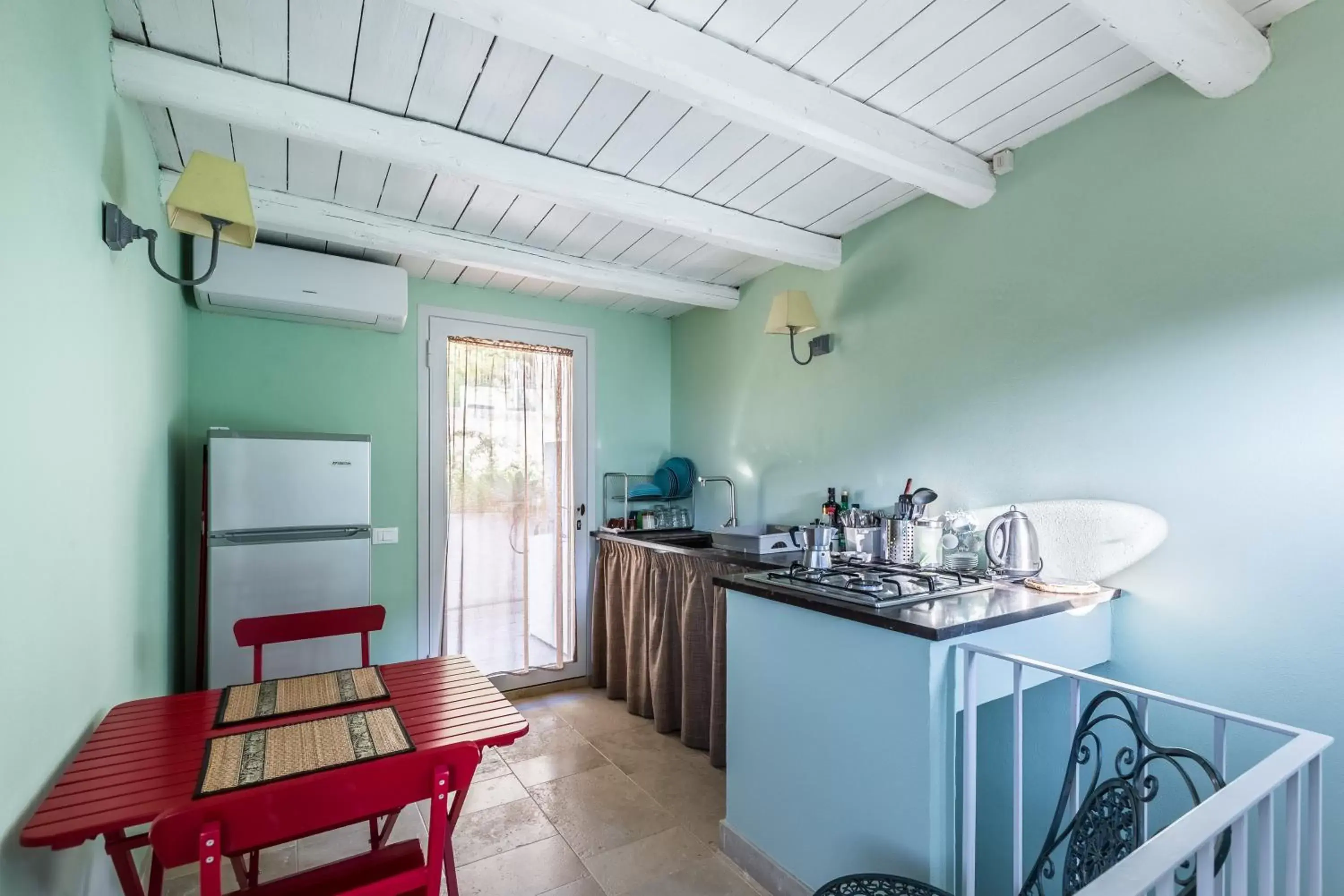 Kitchen or kitchenette in Scicli Albergo Diffuso