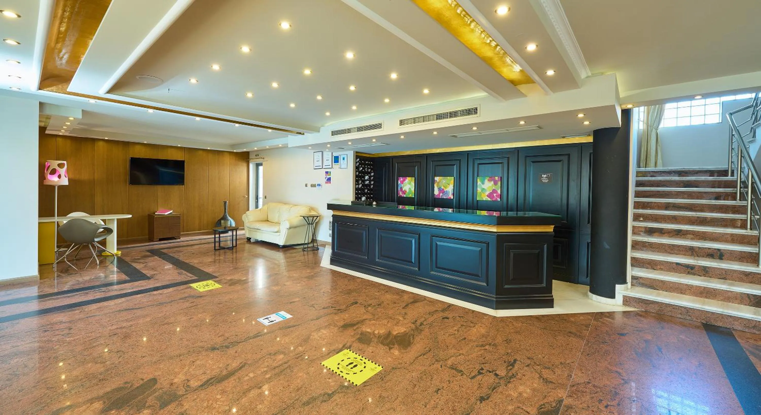 Library in Mediterranean Resort