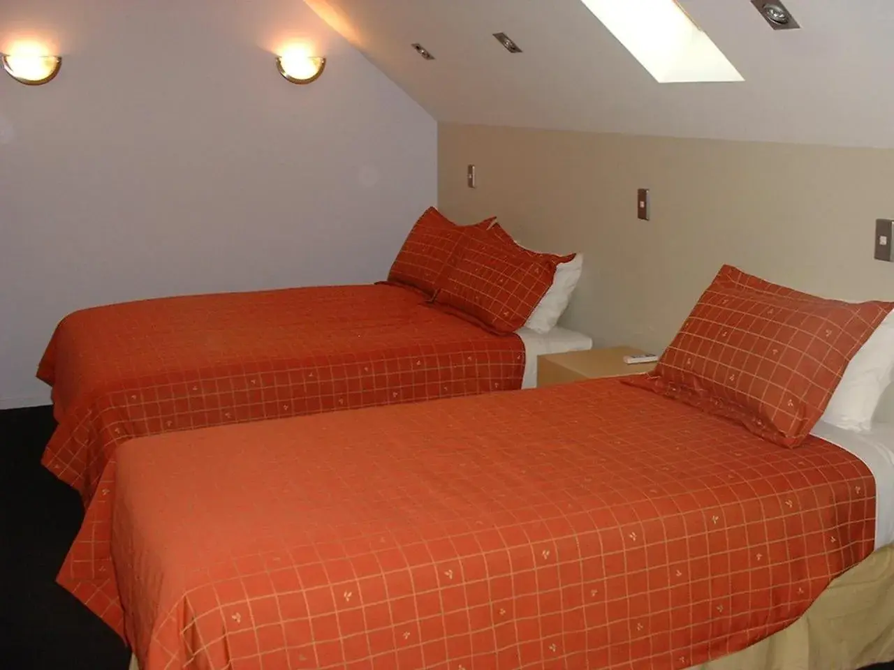 Bed in Athena Motel