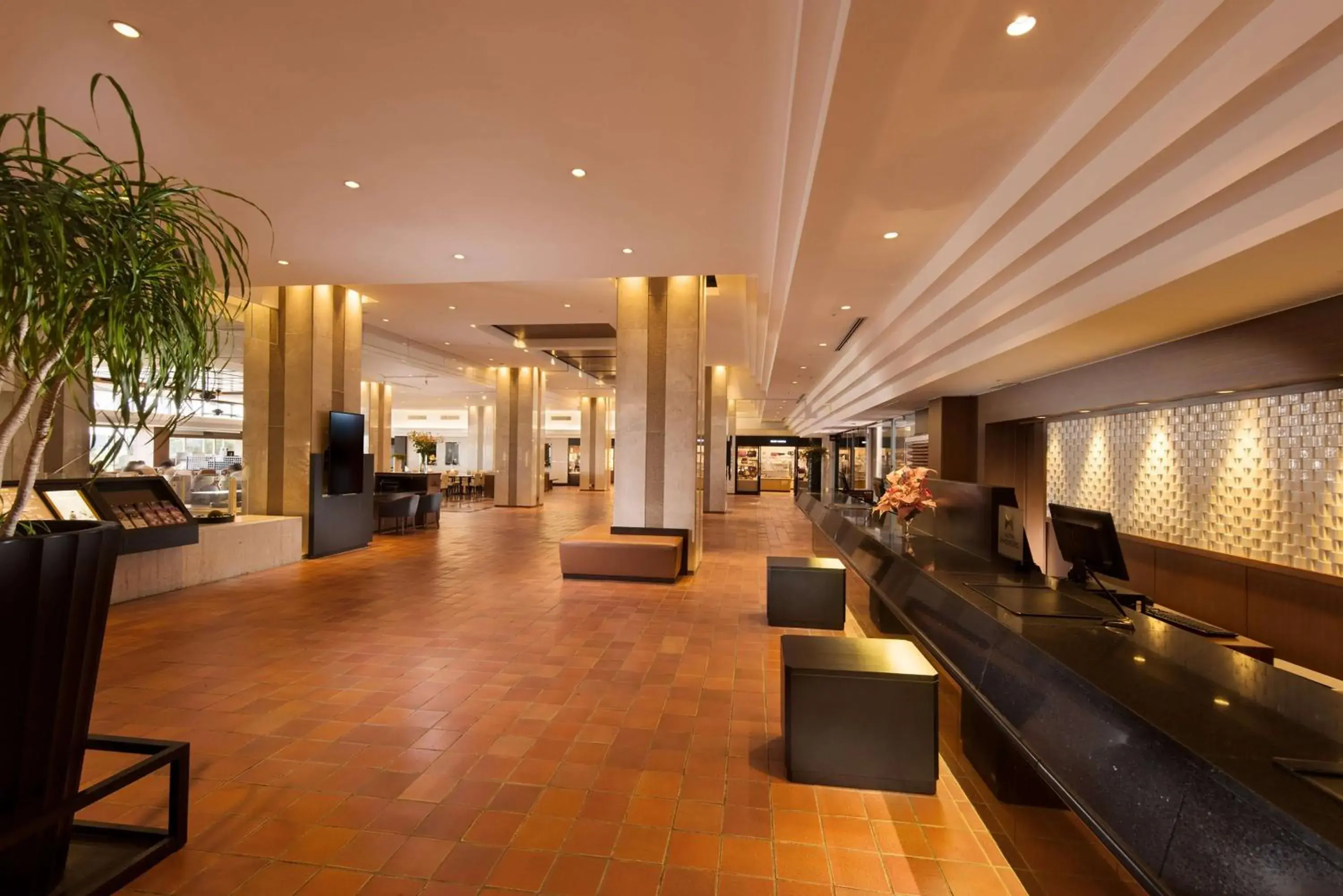 Lobby or reception, Lobby/Reception in DoubleTree by Hilton Naha Shuri Castle